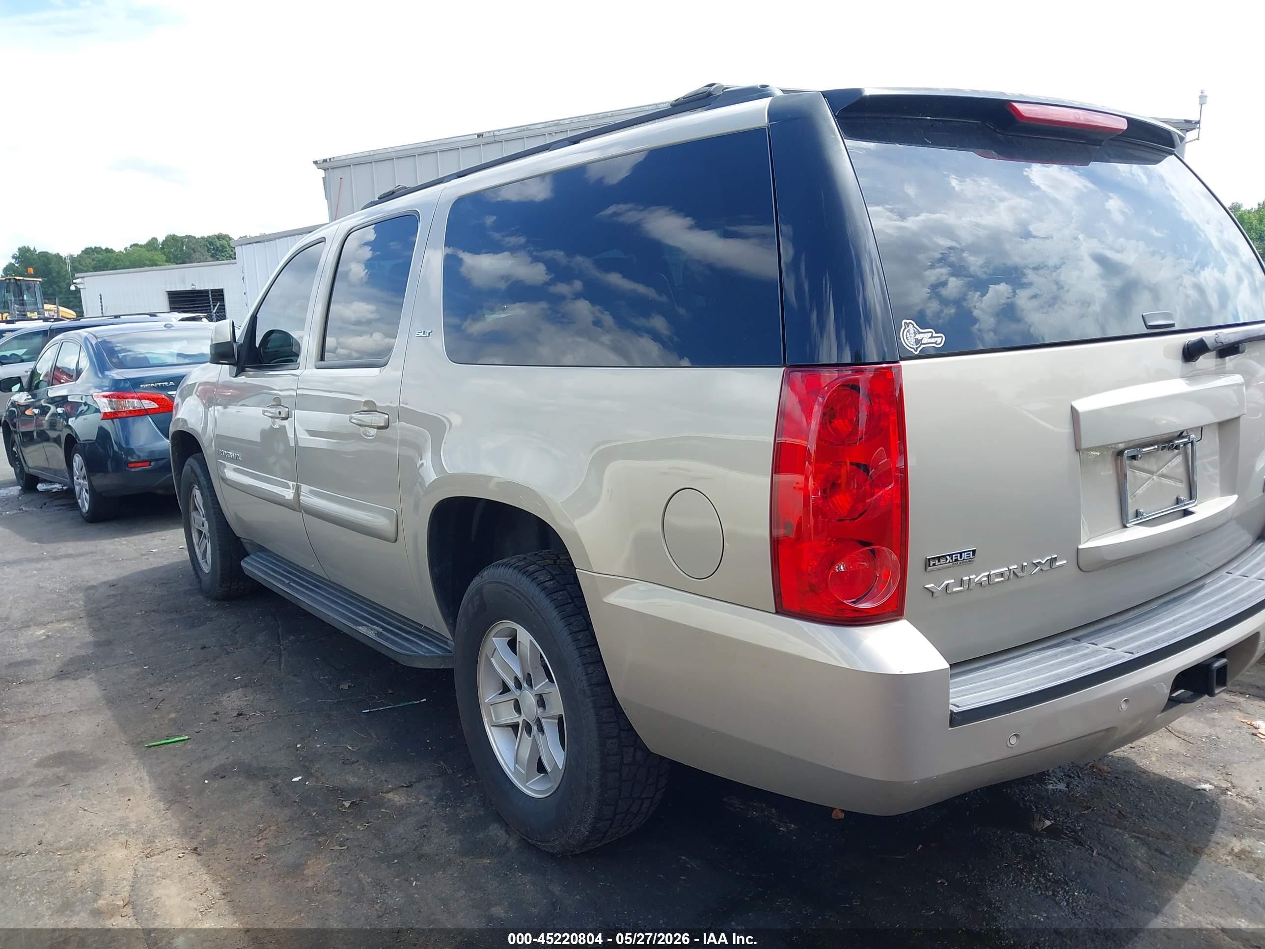 2008 Gmc Yukon Xl 1500 Slt Champagne vin: 1GKFK16378R104203
