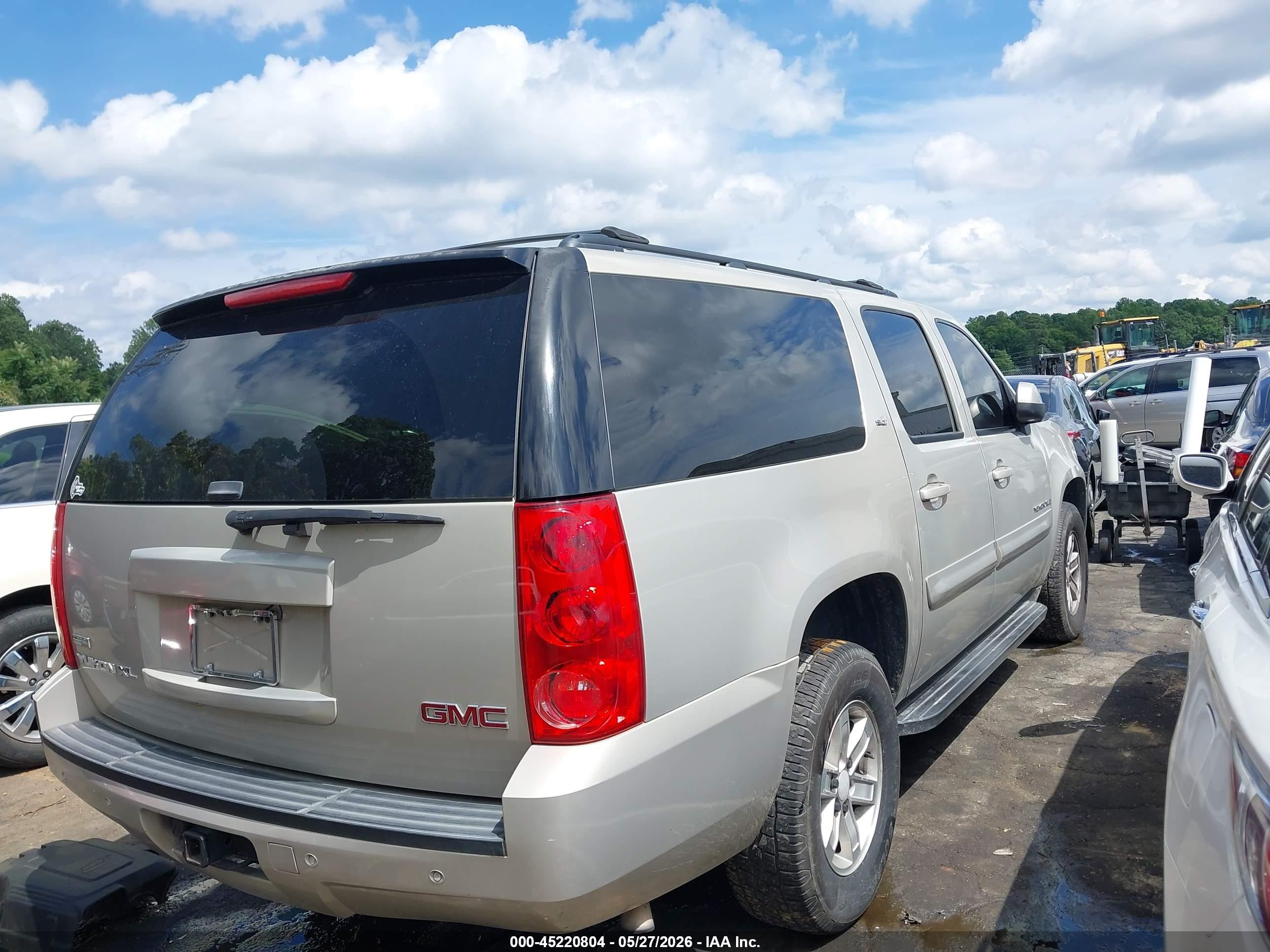 2008 Gmc Yukon Xl 1500 Slt Champagne vin: 1GKFK16378R104203