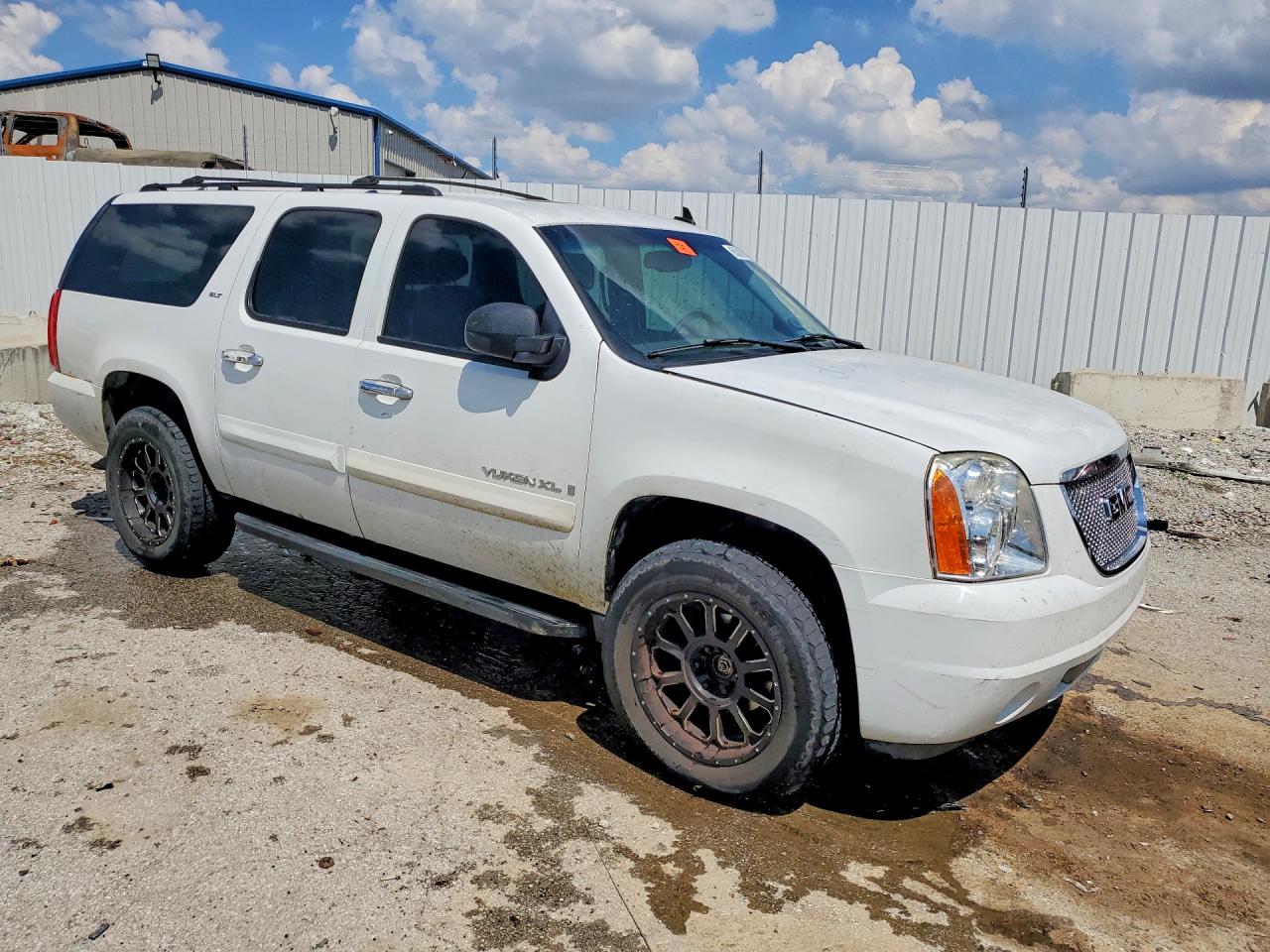 2008 Gmc Yukon Xl K1500 White vin: 1GKFK16378R132566