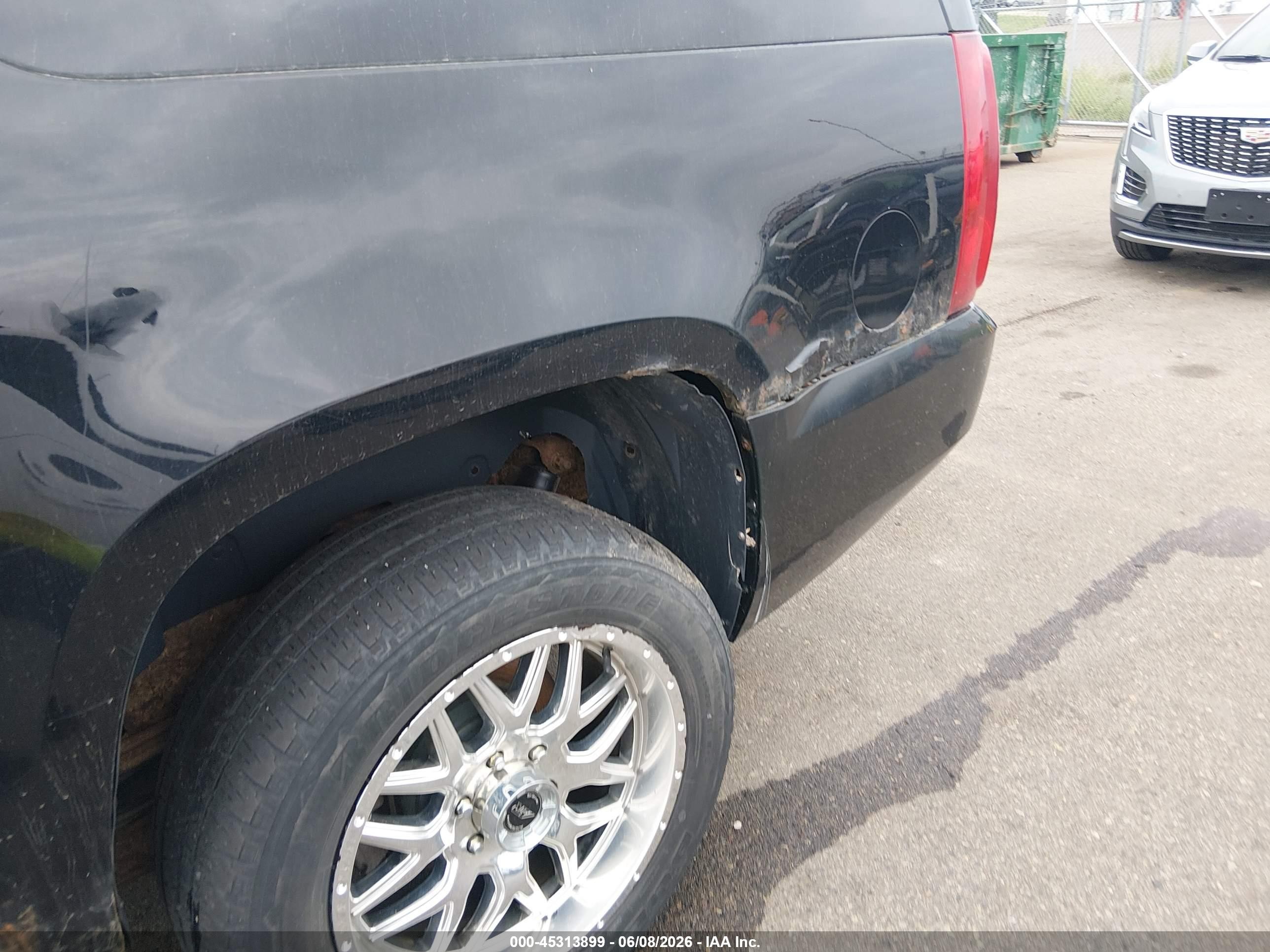 2008 Gmc Yukon Xl 1500 Slt Black vin: 1GKFK16378R253601
