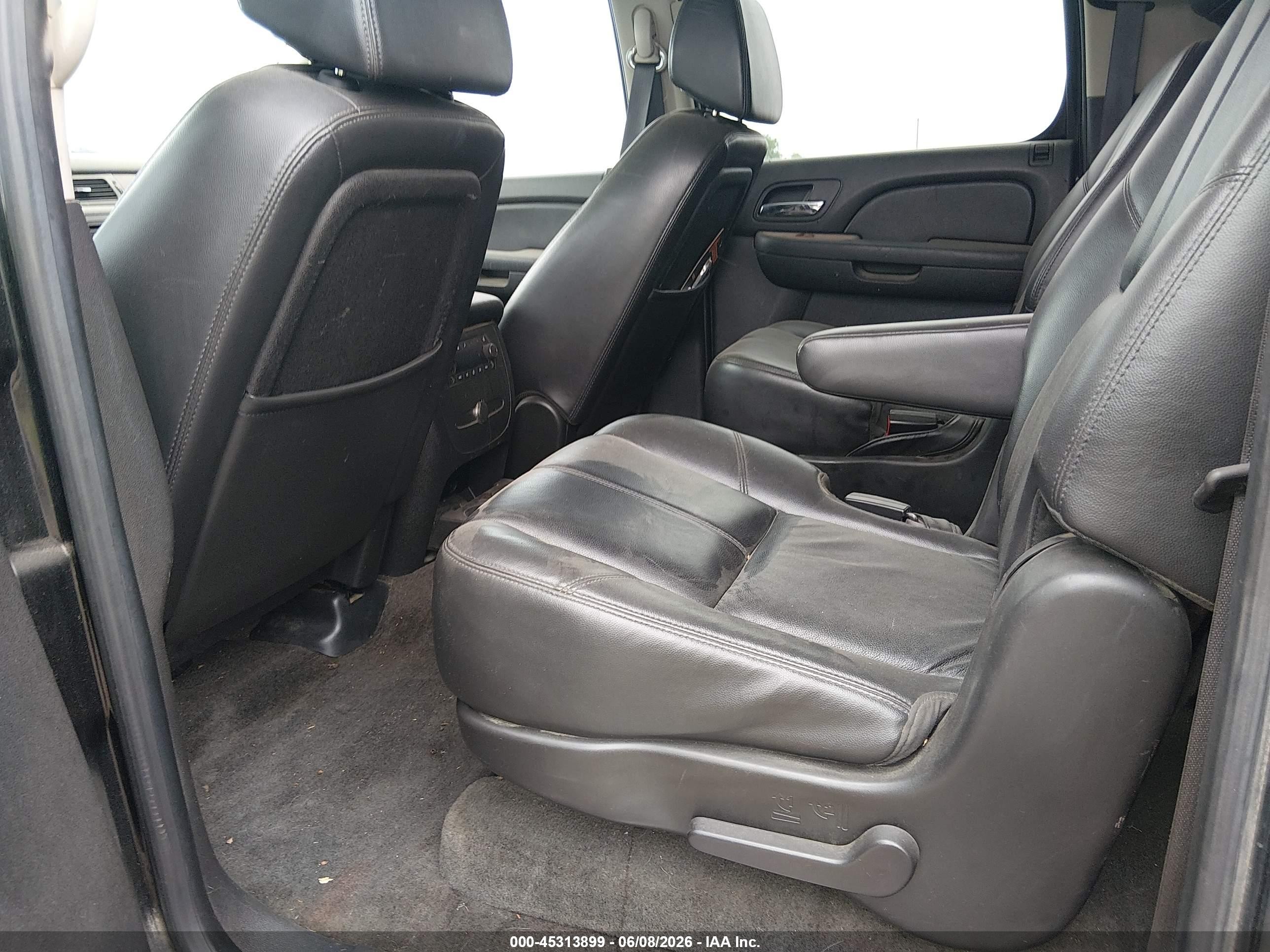 2008 Gmc Yukon Xl 1500 Slt Black vin: 1GKFK16378R253601