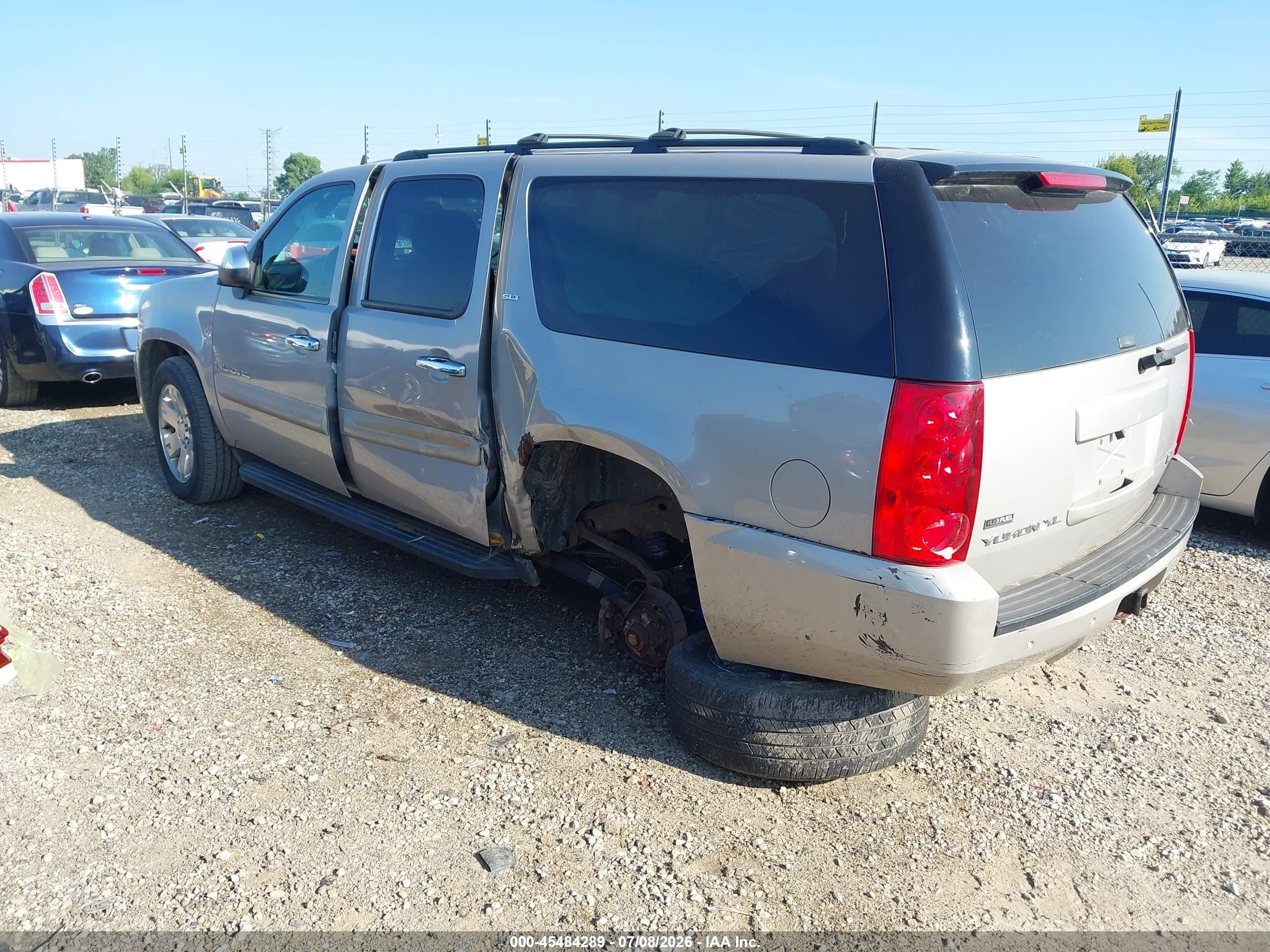 2007 Gmc Yukon Xl Slt Tan vin: 1GKFK16387J344339