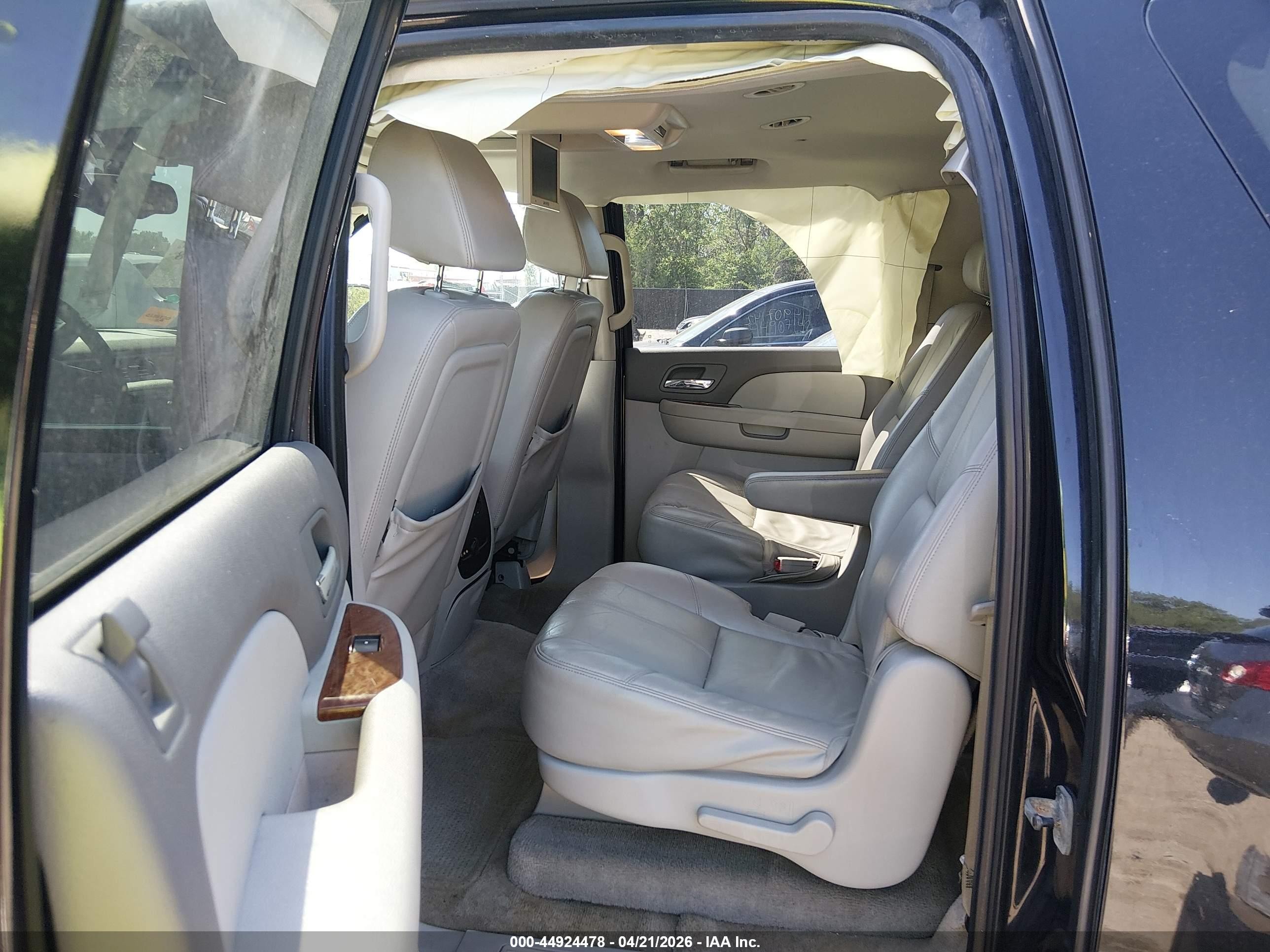 2008 Gmc Yukon Xl 1500 Slt Black vin: 1GKFK16388R162482