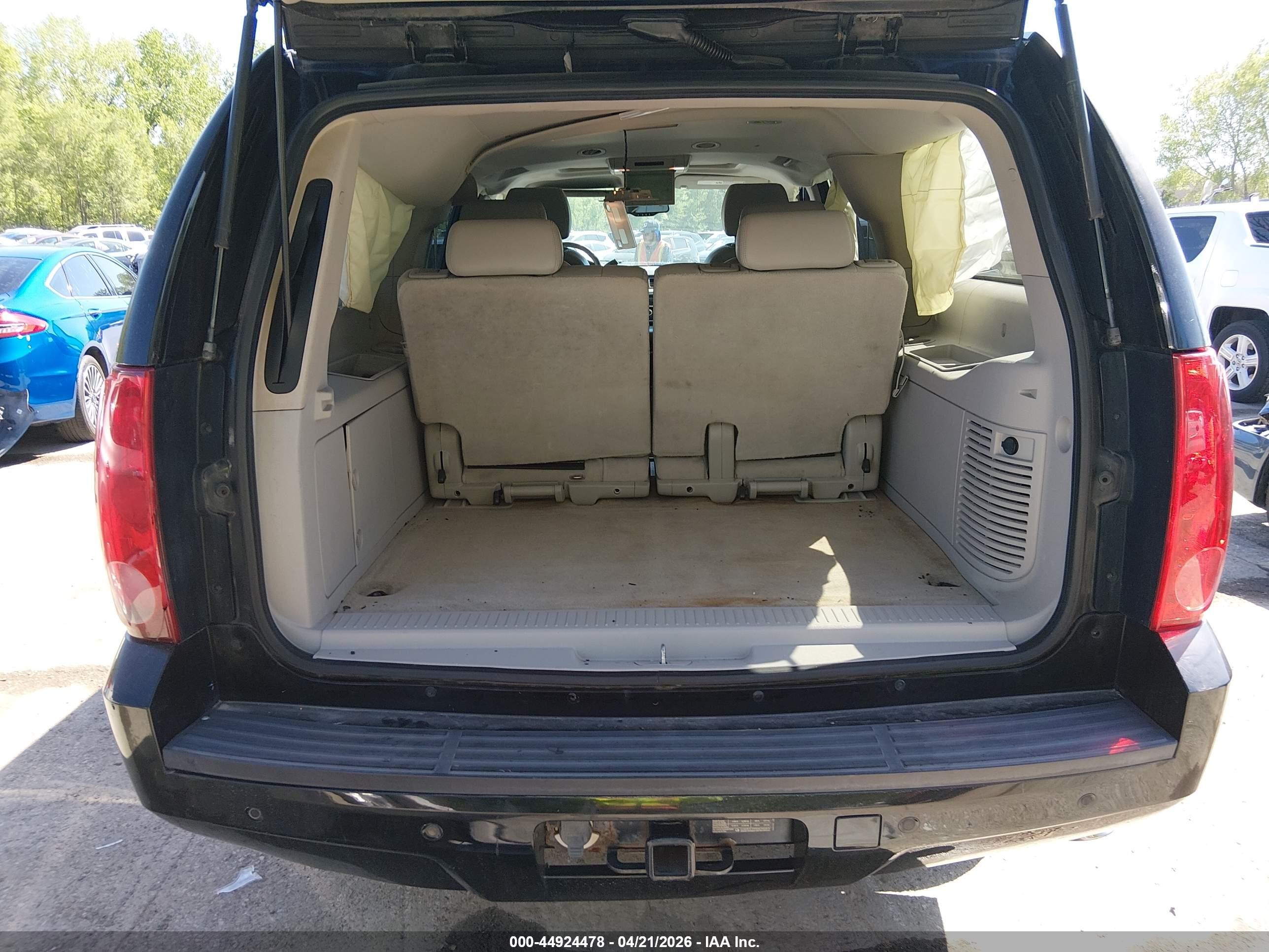 2008 Gmc Yukon Xl 1500 Slt Black vin: 1GKFK16388R162482