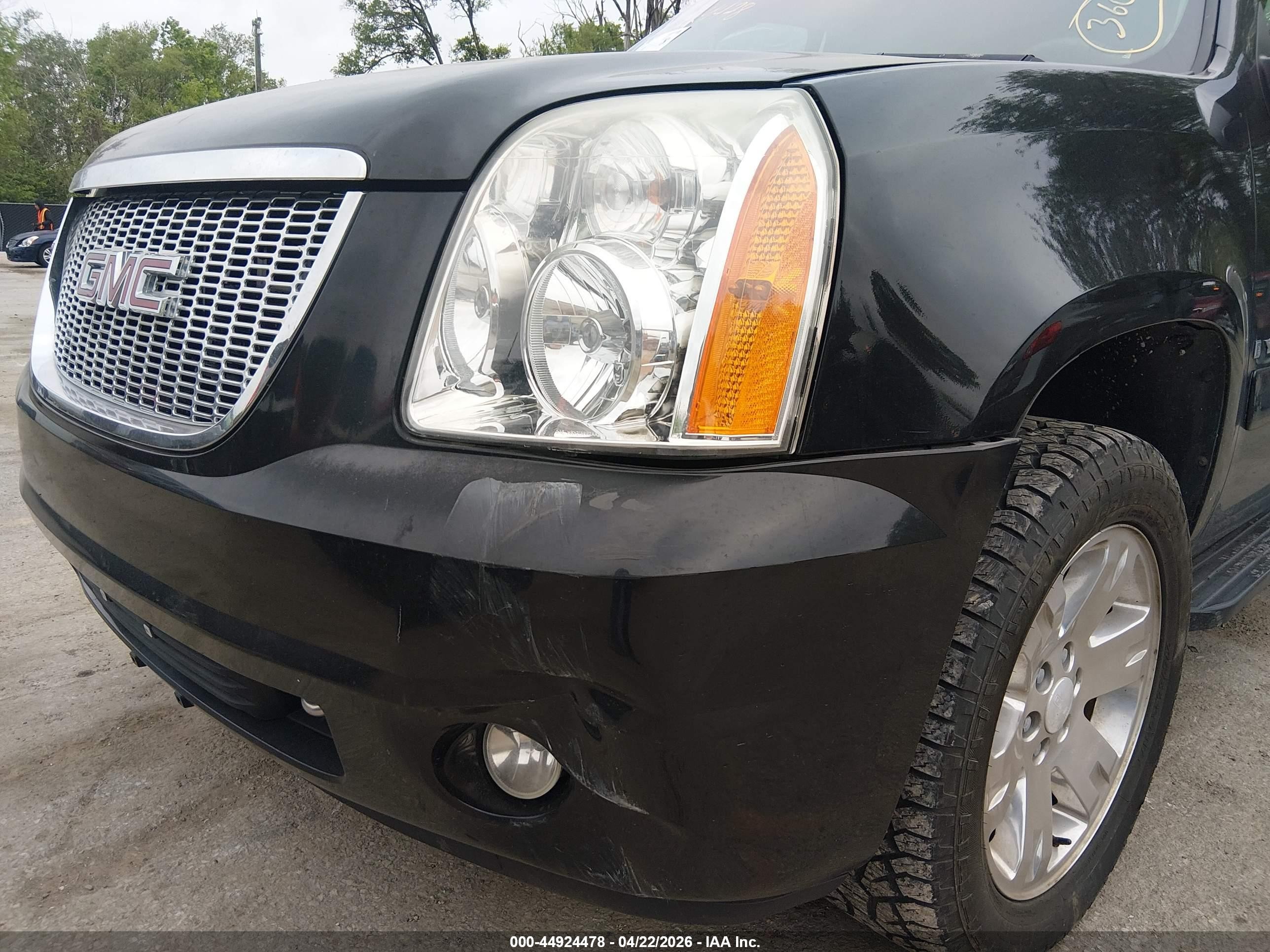2008 Gmc Yukon Xl 1500 Slt Black vin: 1GKFK16388R162482