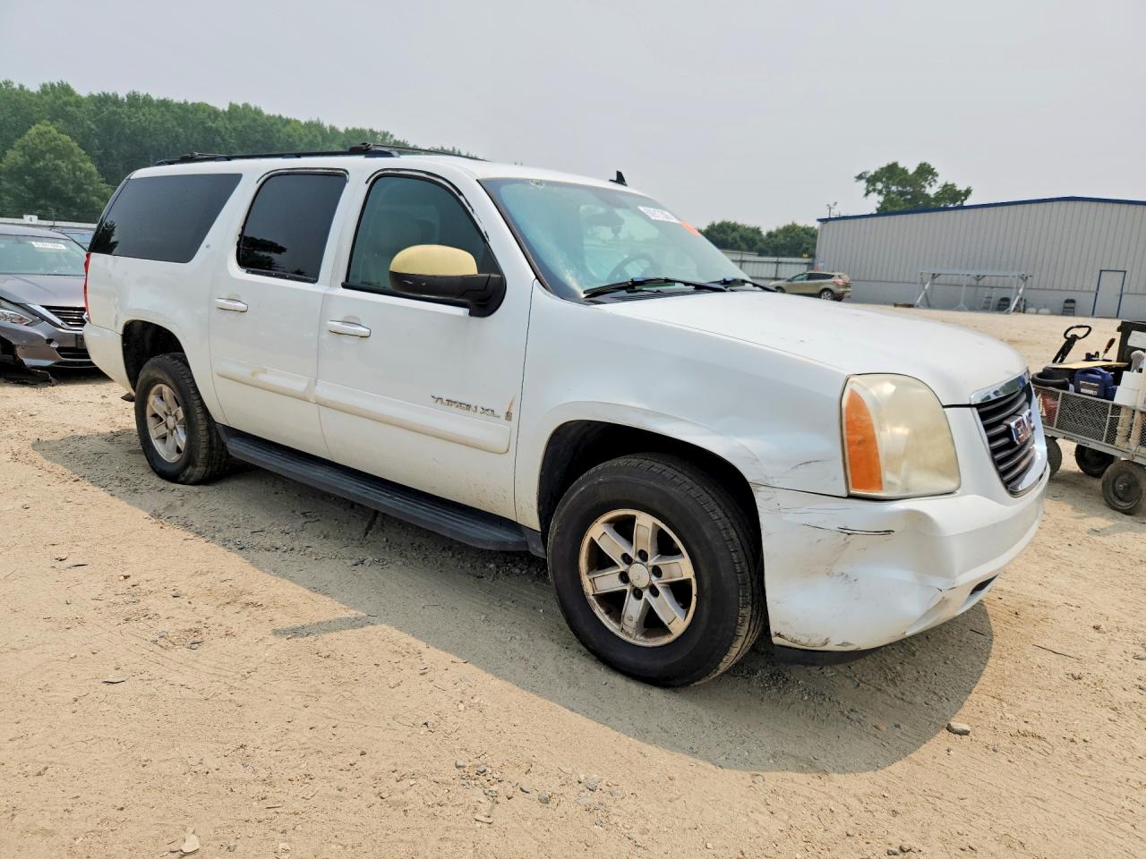 2008 Gmc Yukon Xl K1500 Белый vin: 1GKFK16398J106968