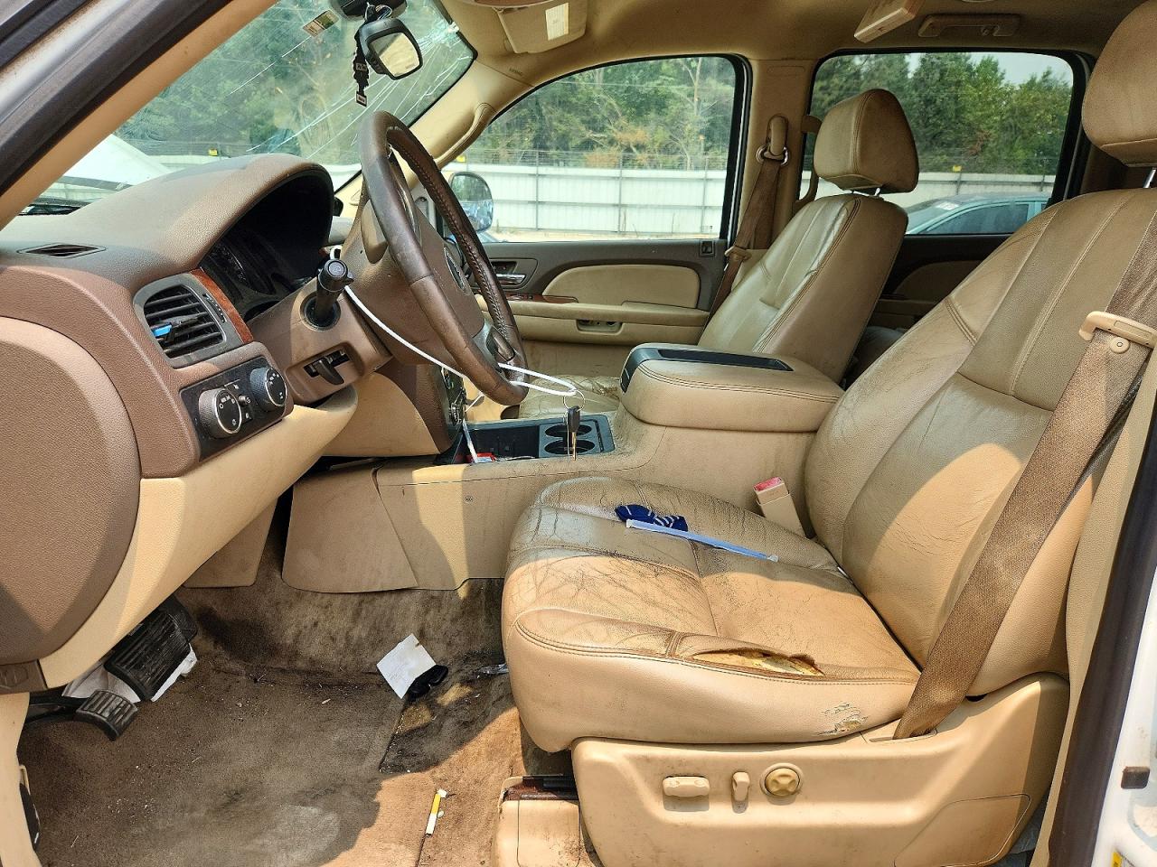 2008 Gmc Yukon Xl K1500 Белый vin: 1GKFK16398J106968
