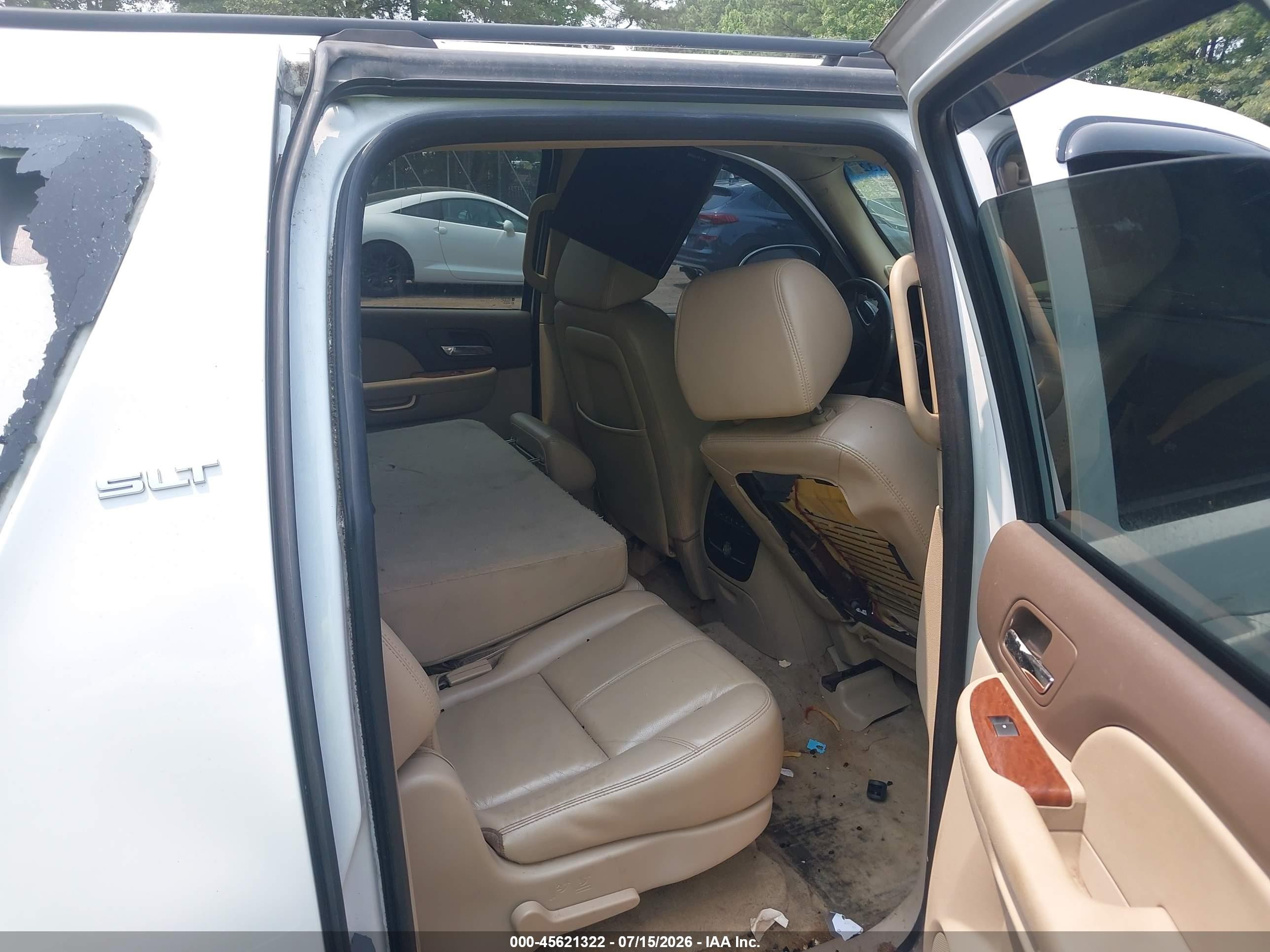 2007 Gmc Yukon Xl Slt Белый vin: 1GKFK163X7J201568