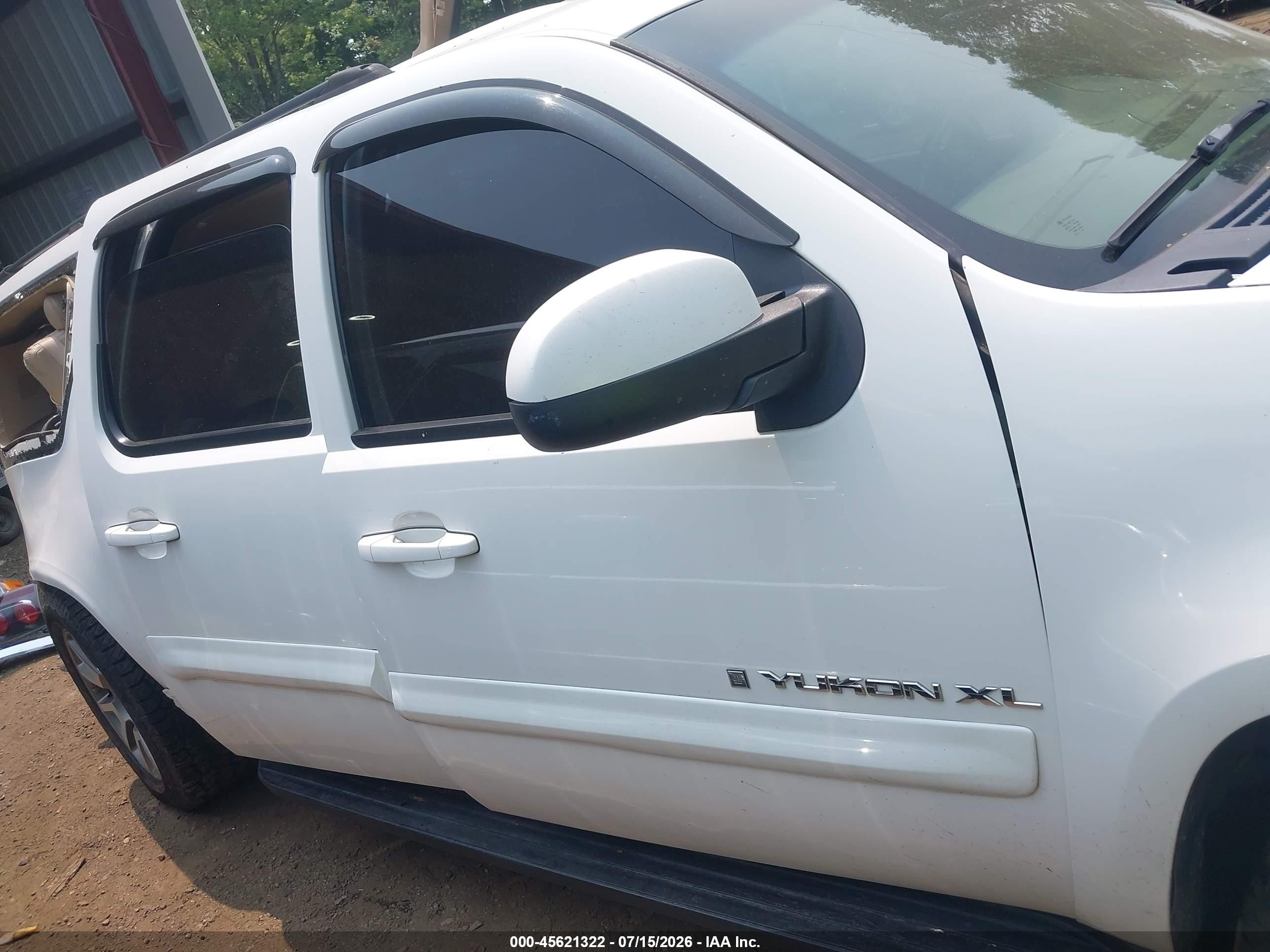 2007 Gmc Yukon Xl Slt Белый vin: 1GKFK163X7J201568