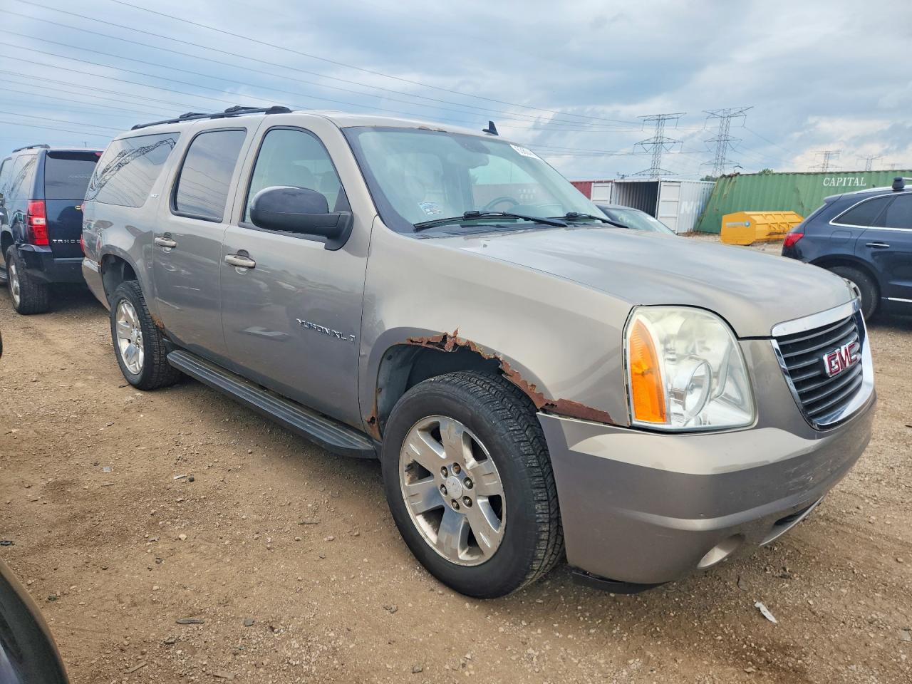 2007 Gmc Yukon Xl K1500 Бежевый vin: 1GKFK163X7J215812