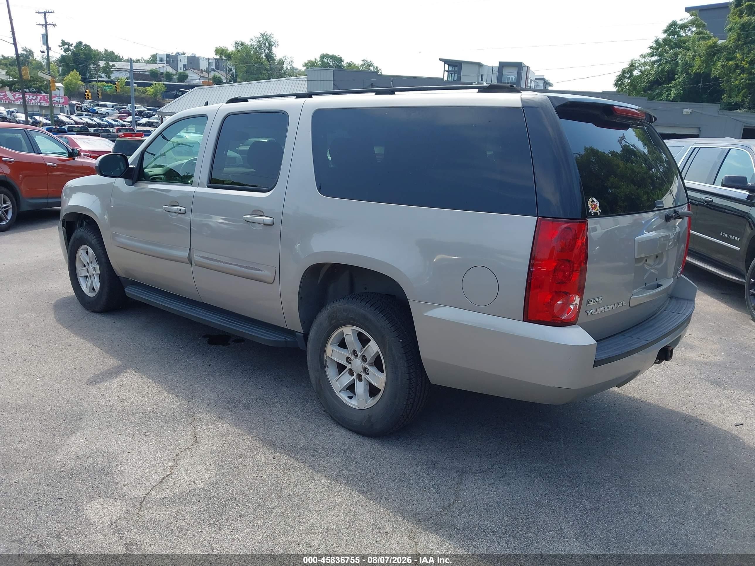 2007 Gmc Yukon Xl 1500 Slt Champagne vin: 1GKFK163X7J217849