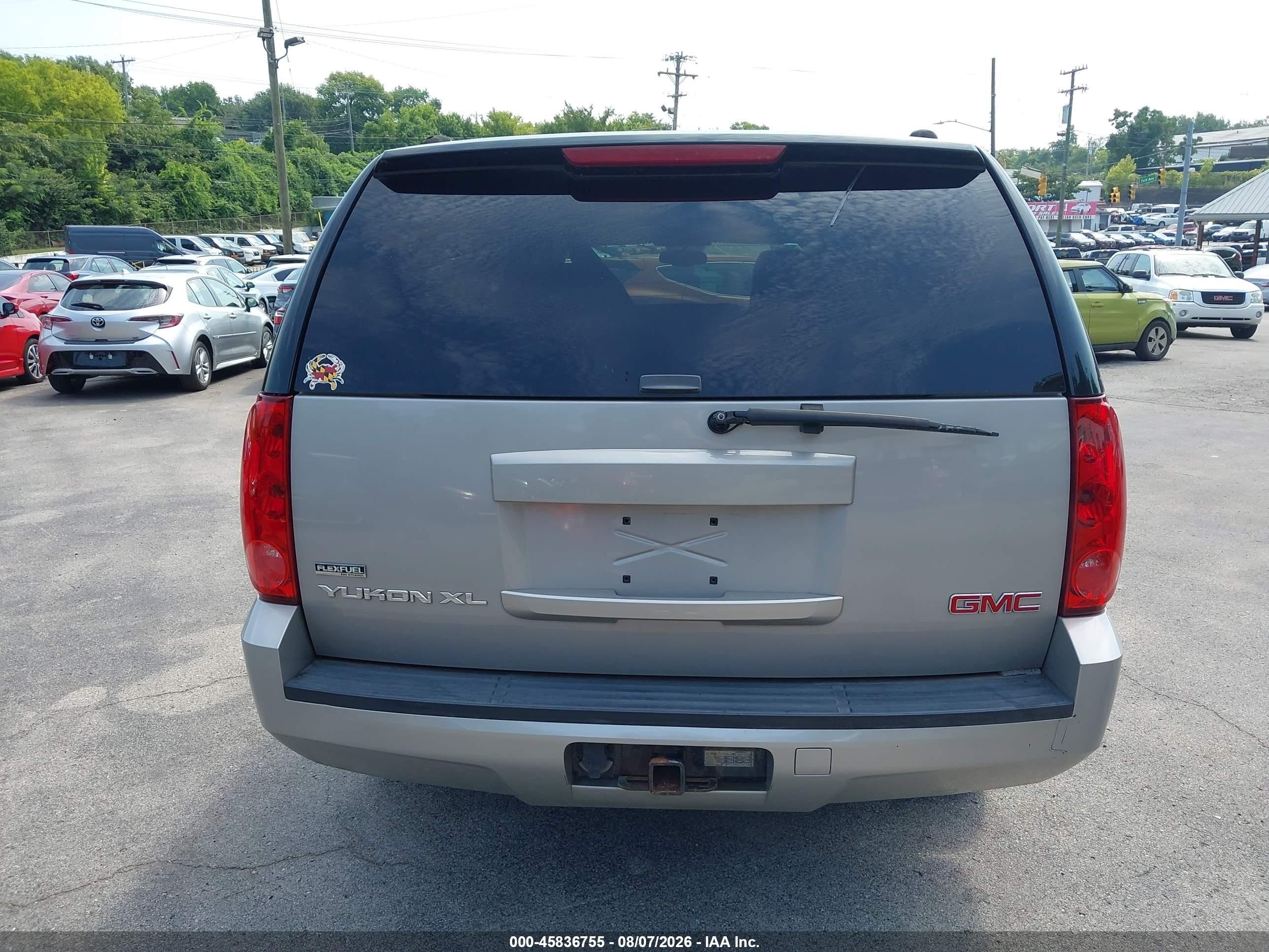 2007 Gmc Yukon Xl 1500 Slt Champagne vin: 1GKFK163X7J217849