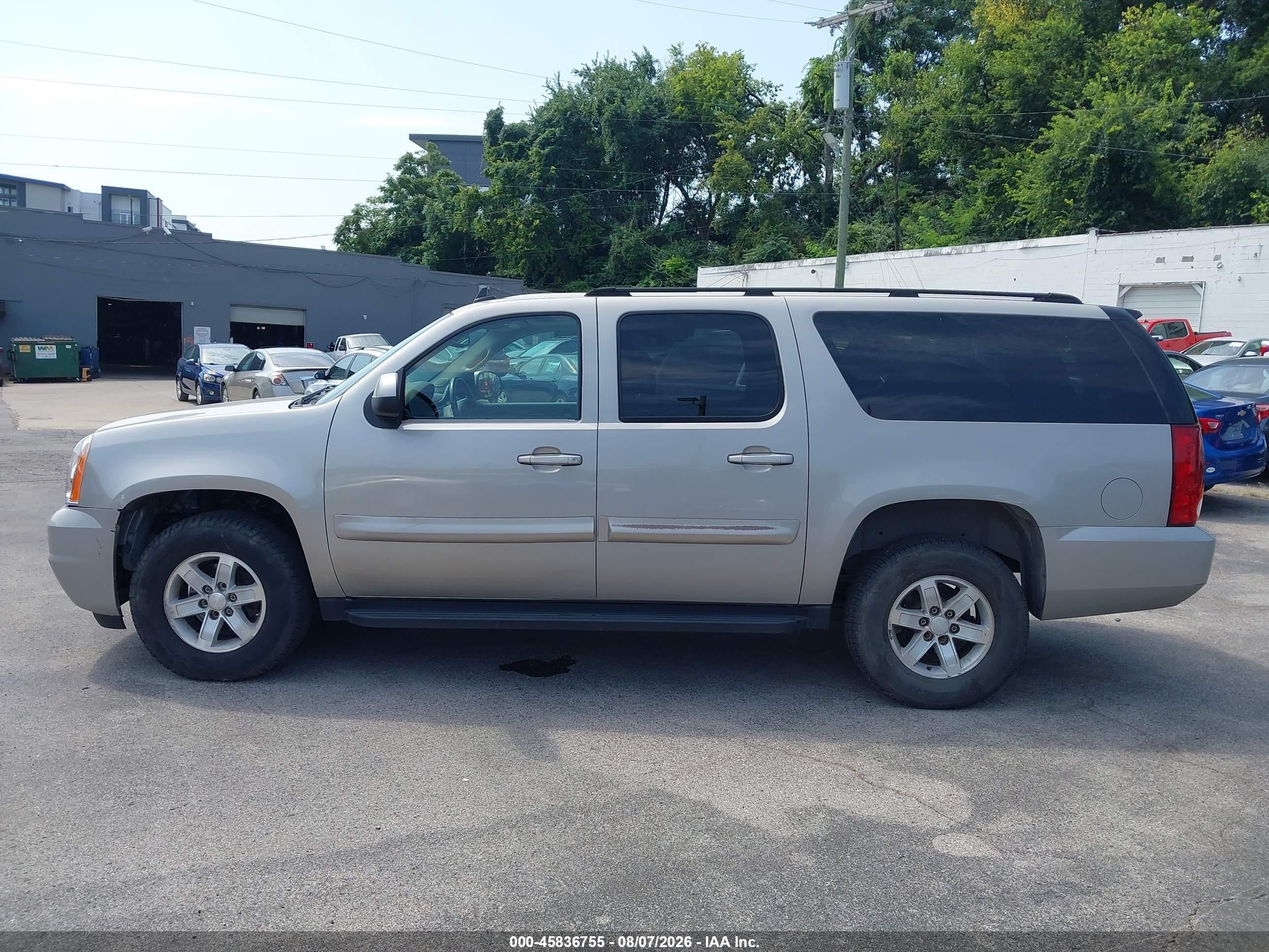 2007 Gmc Yukon Xl 1500 Slt Champagne vin: 1GKFK163X7J217849