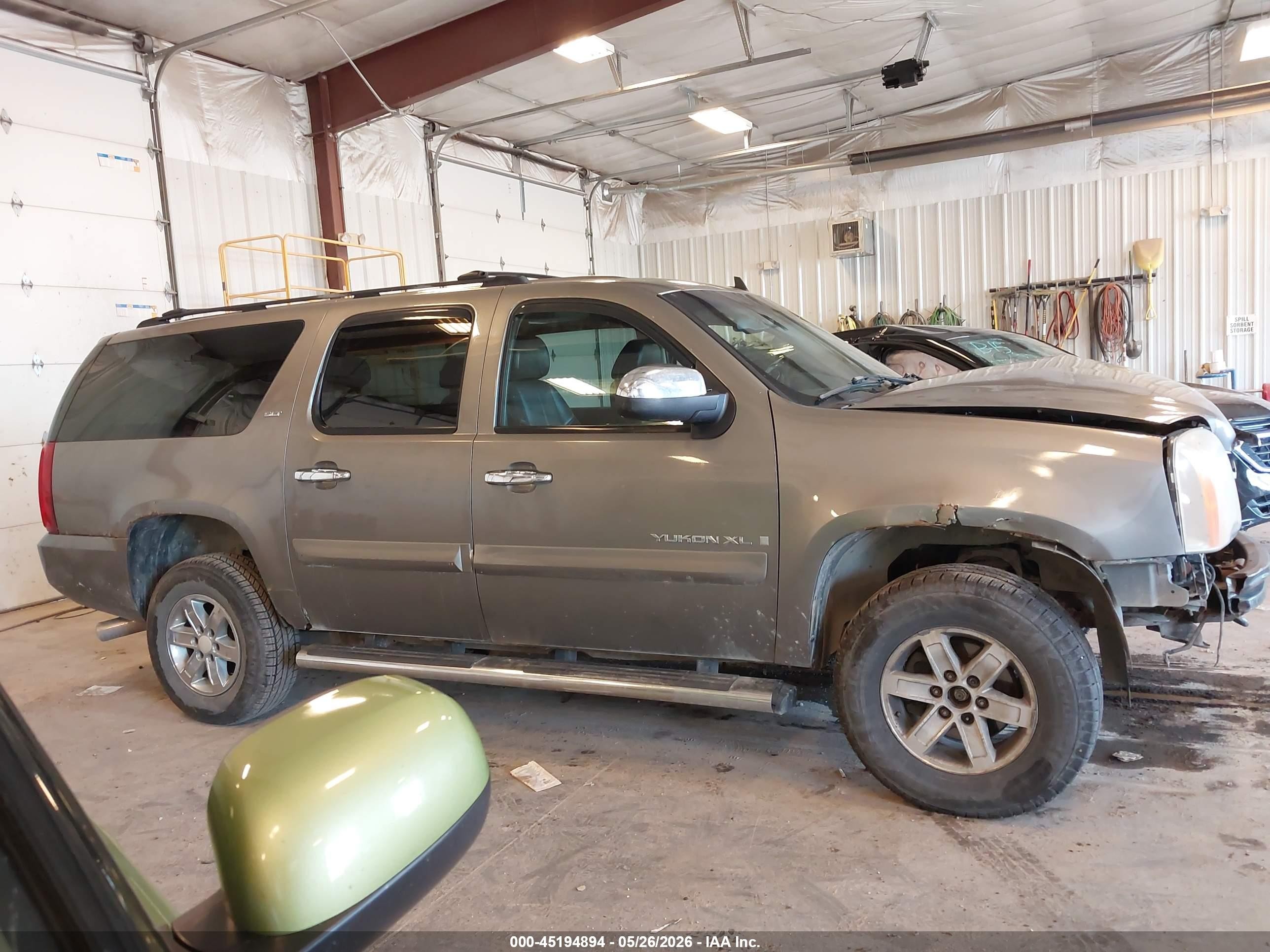 2007 Gmc Yukon Xl 1500 Slt Gray vin: 1GKFK163X7J239060