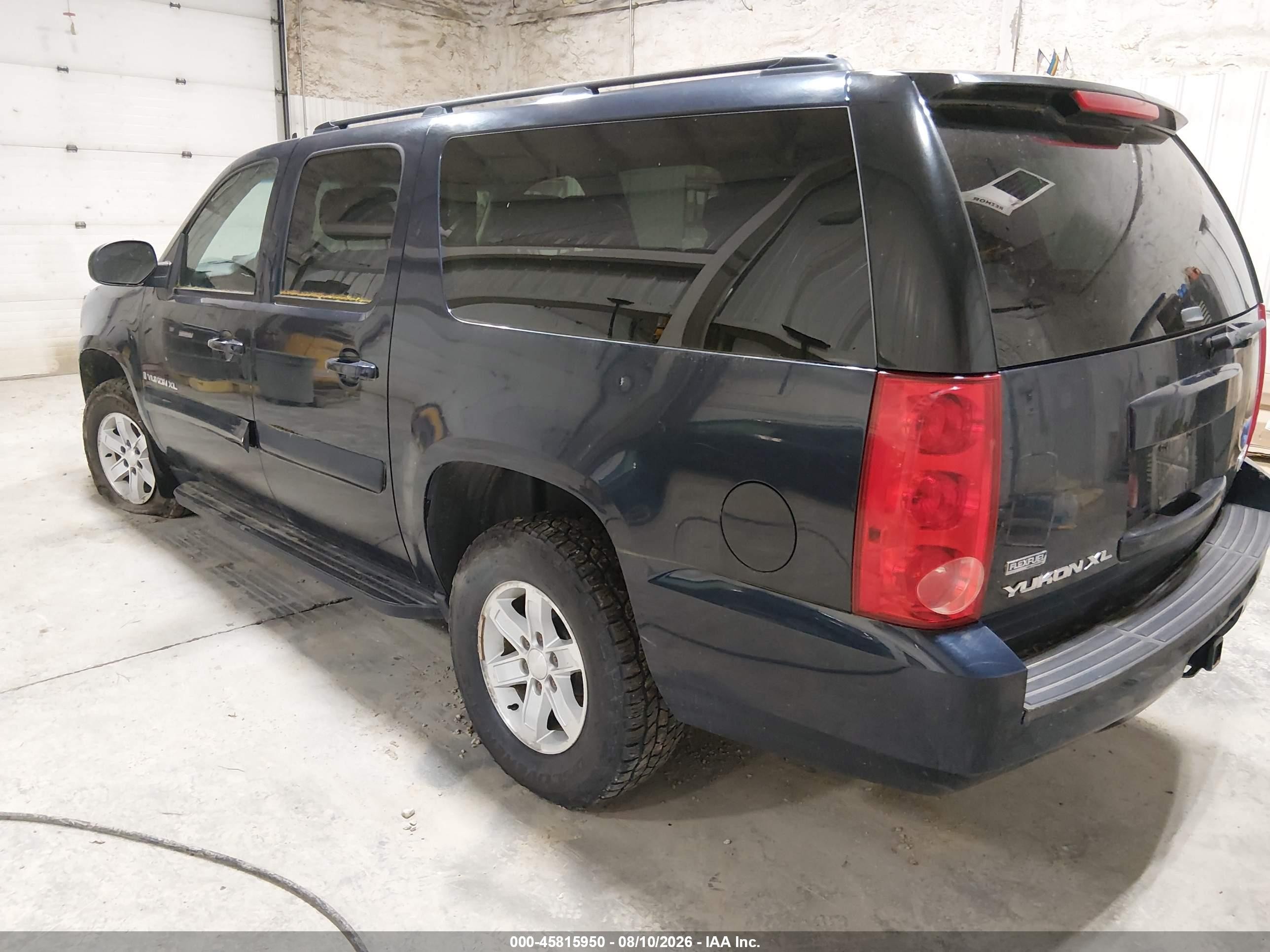 2008 Gmc Yukon Xl 1500 Sle Blue vin: 1GKFK163X8J192730