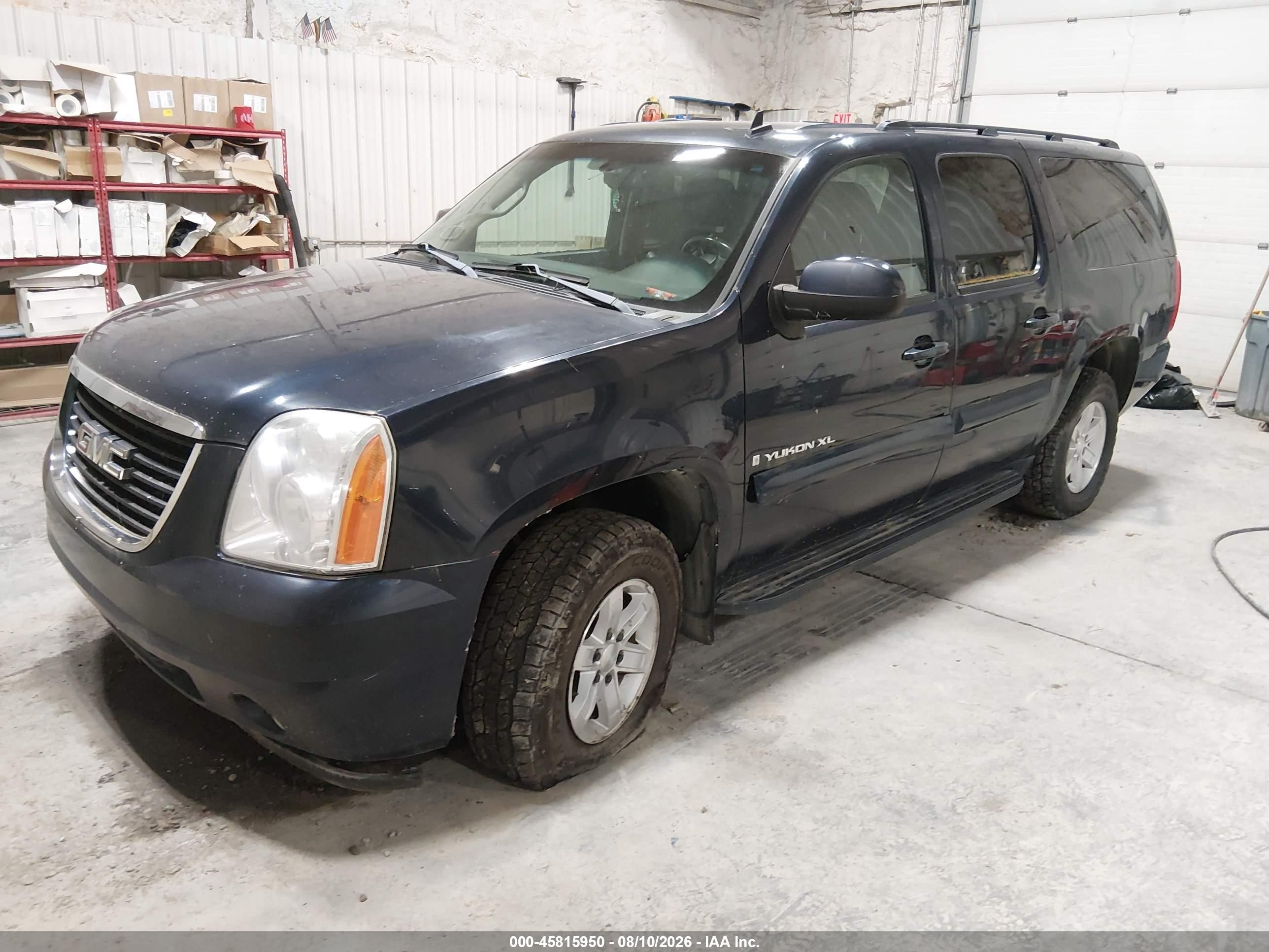 2008 Gmc Yukon Xl 1500 Sle Blue vin: 1GKFK163X8J192730