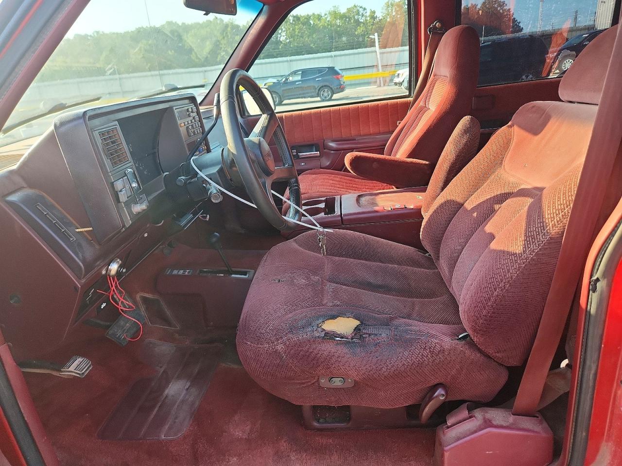 1994 Gmc Suburban K1500 Красный vin: 1GKFK16K0RJ727671