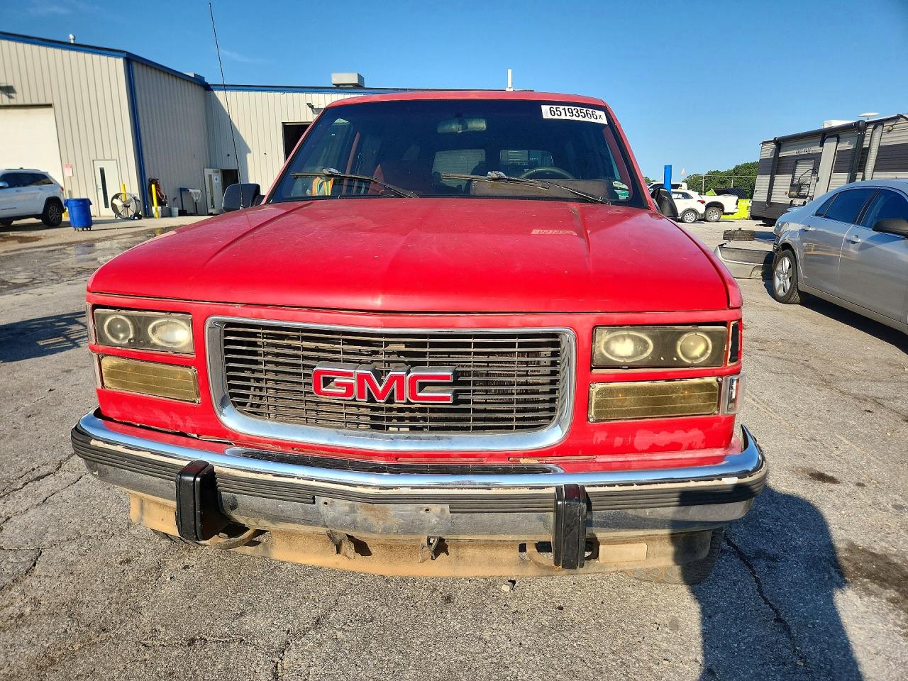 1994 Gmc Suburban K1500 Красный vin: 1GKFK16K0RJ727671