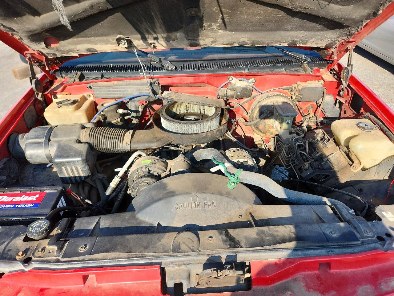 1994 Gmc Suburban K1500 Красный vin: 1GKFK16K0RJ727671
