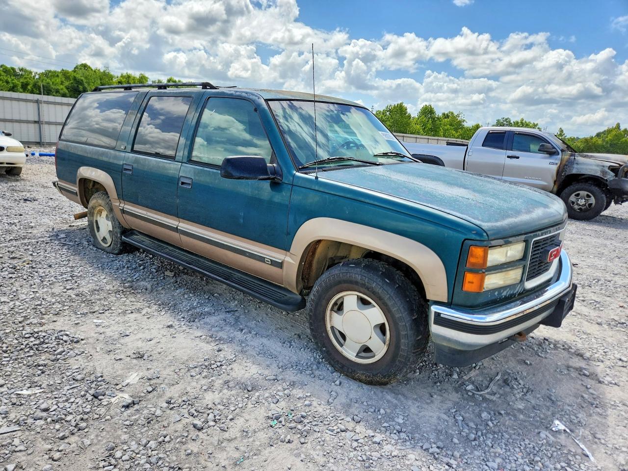 1996 Gmc Suburban K1500 Зеленый vin: 1GKFK16R0TJ753479