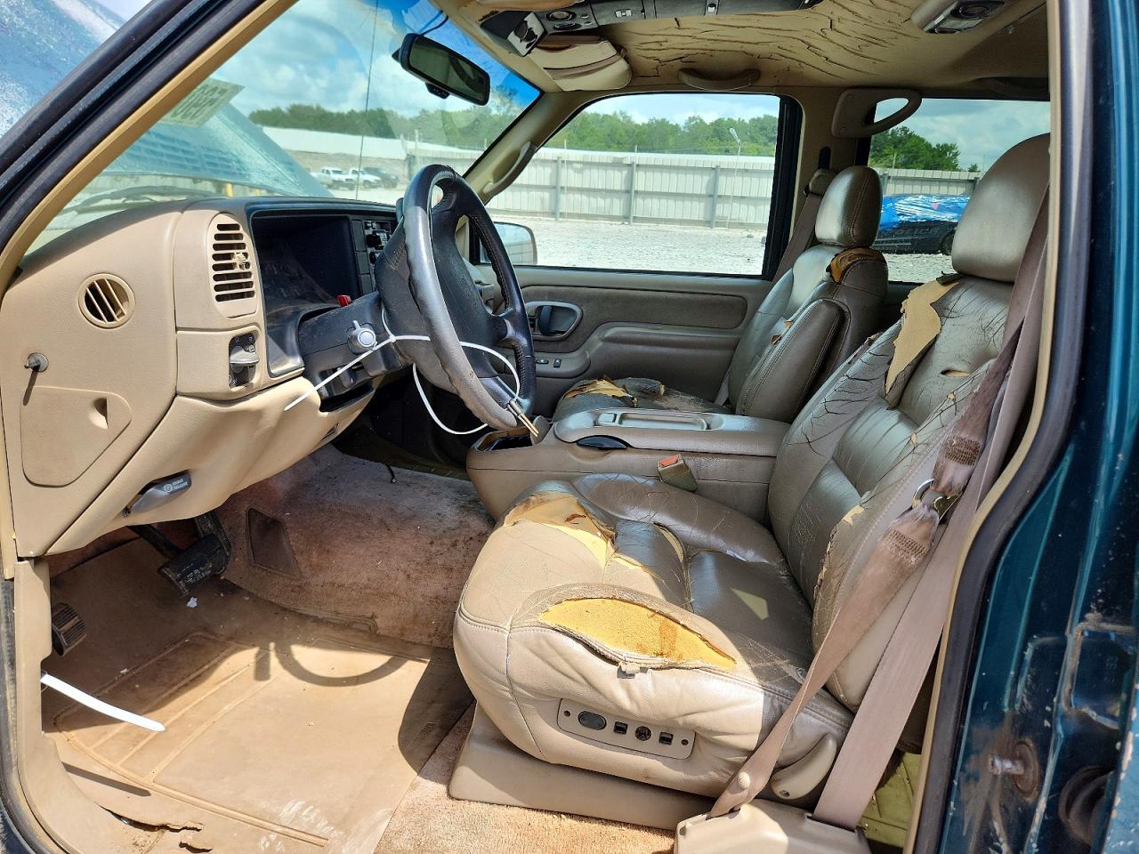 1996 Gmc Suburban K1500 Зеленый vin: 1GKFK16R0TJ753479