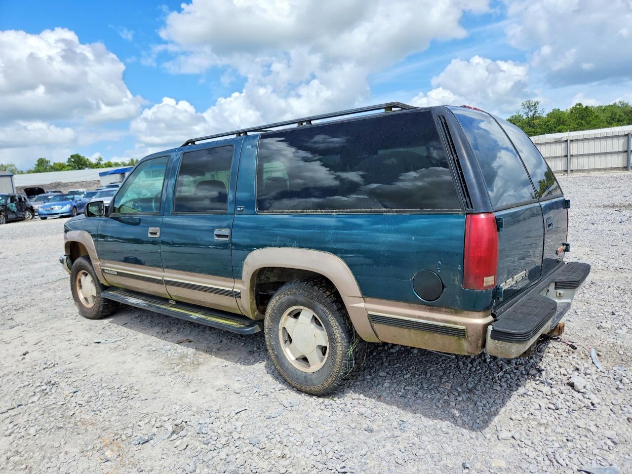 1996 Gmc Suburban K1500 Зеленый vin: 1GKFK16R0TJ753479