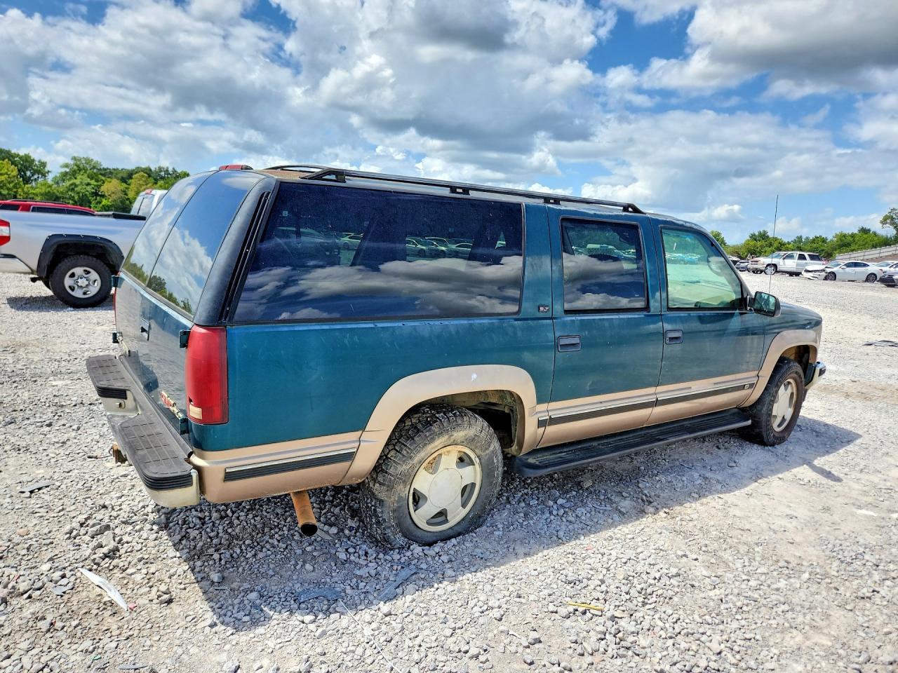 1996 Gmc Suburban K1500 Зеленый vin: 1GKFK16R0TJ753479