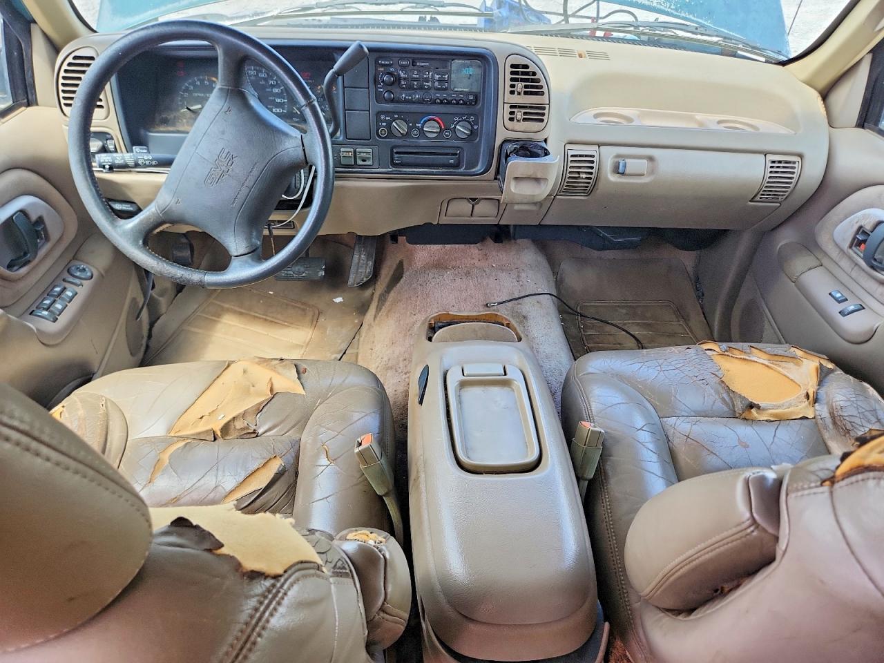 1996 Gmc Suburban K1500 Зеленый vin: 1GKFK16R0TJ753479