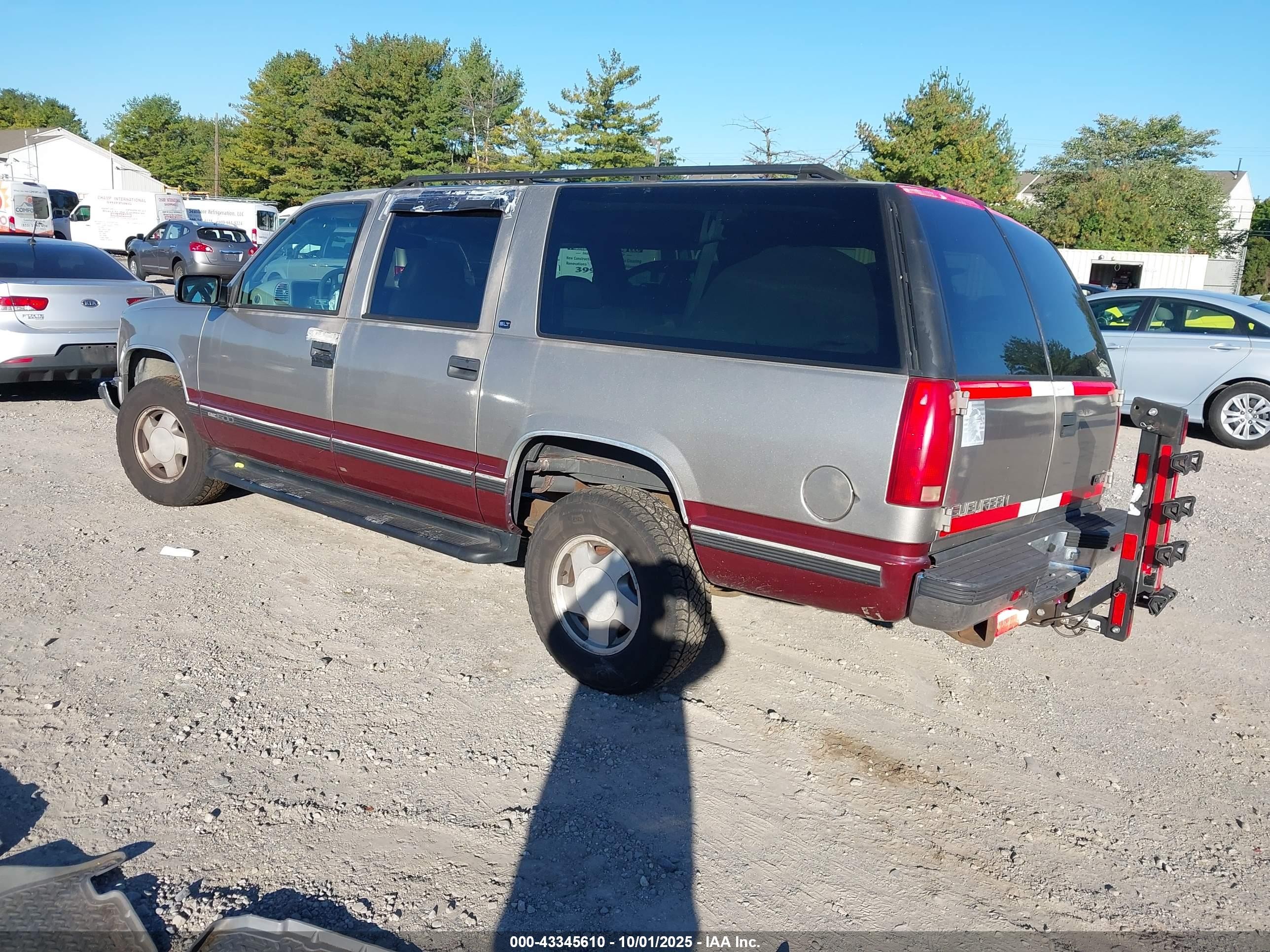 1998 Gmc Suburban 1500 Sl Champagne vin: 1GKFK16R4WJ717265