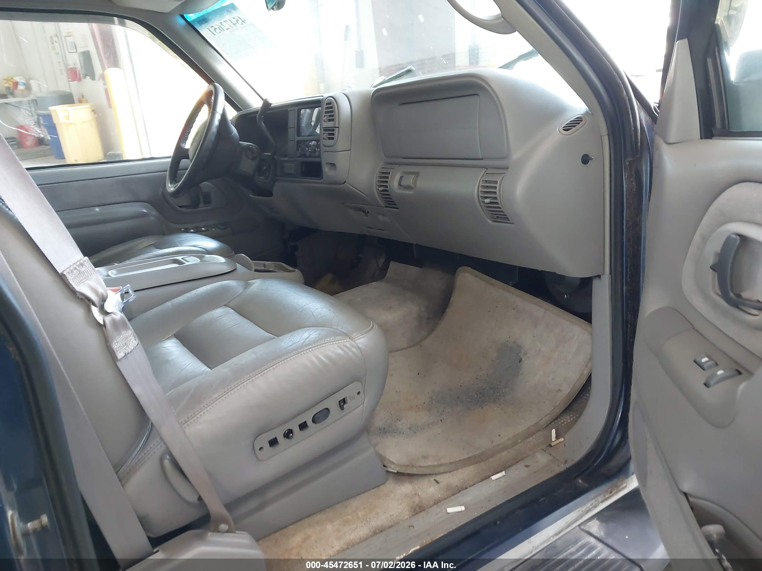 1999 Gmc Suburban Slt Gm Buypower Blue vin: 1GKFK16R4XJ760750