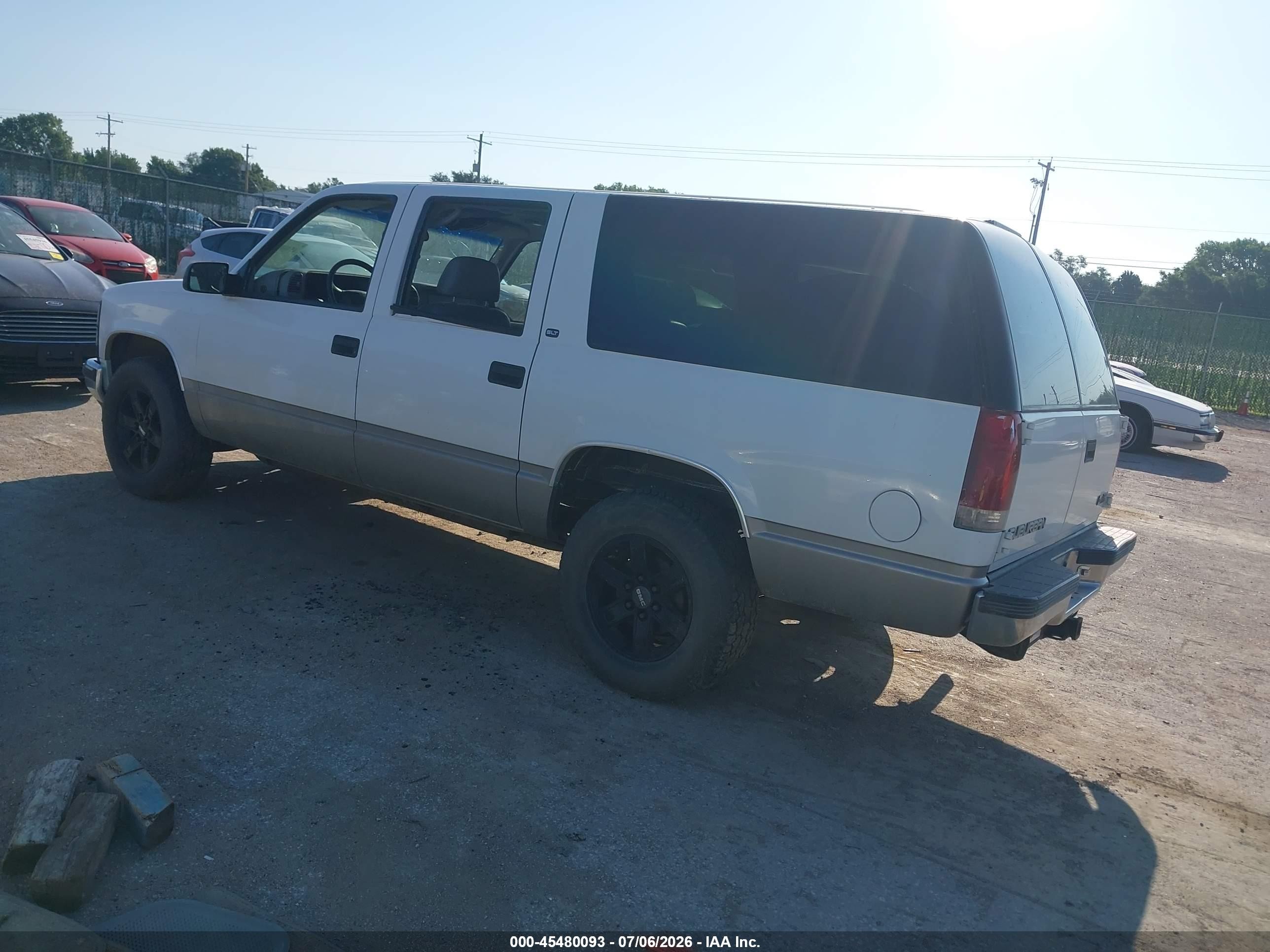 1999 Gmc Suburban Slt Gm Buypower White vin: 1GKFK16R4XJ772946