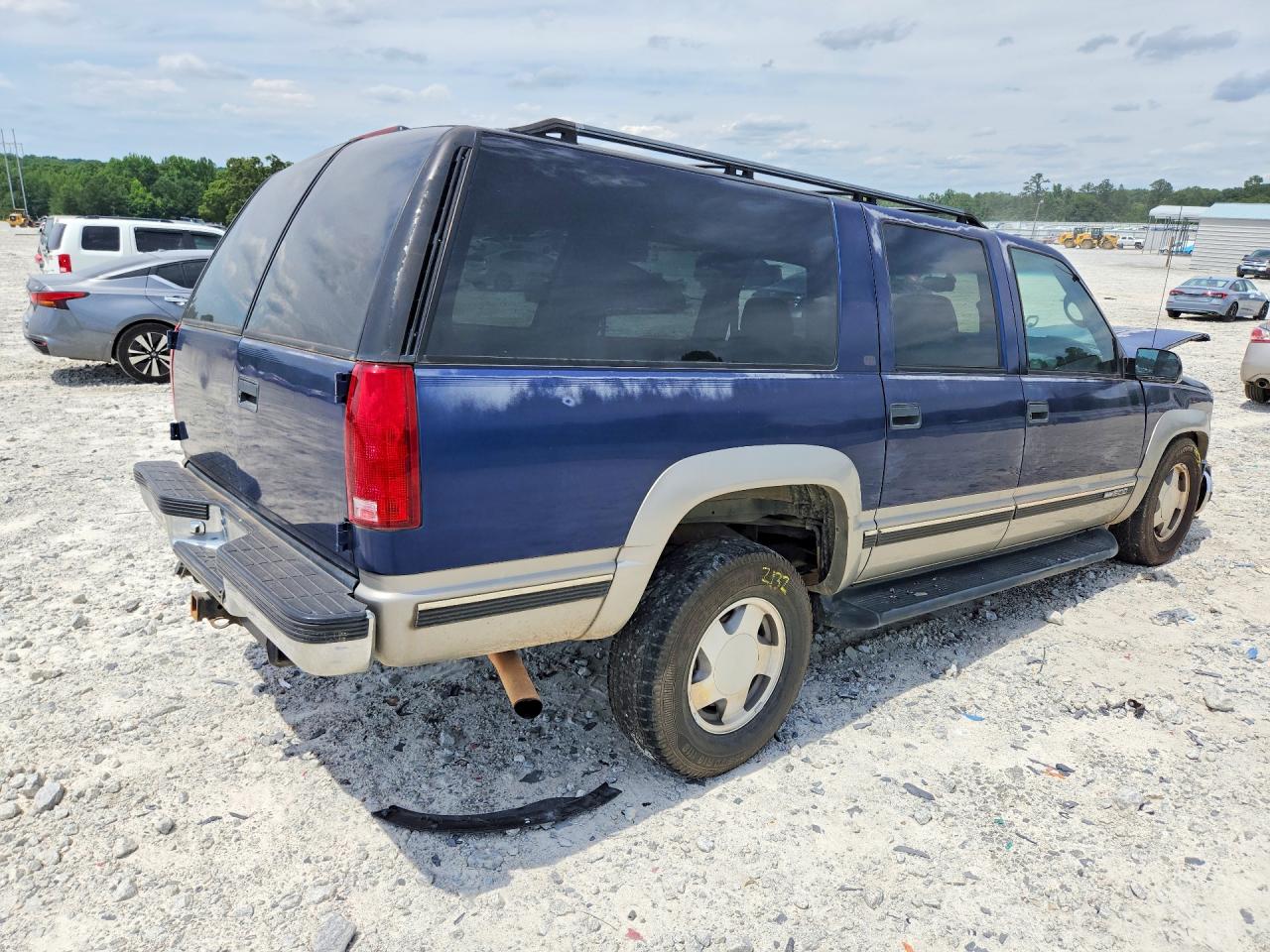 1999 Gmc Suburban K1500 Blue vin: 1GKFK16R4XJ802673