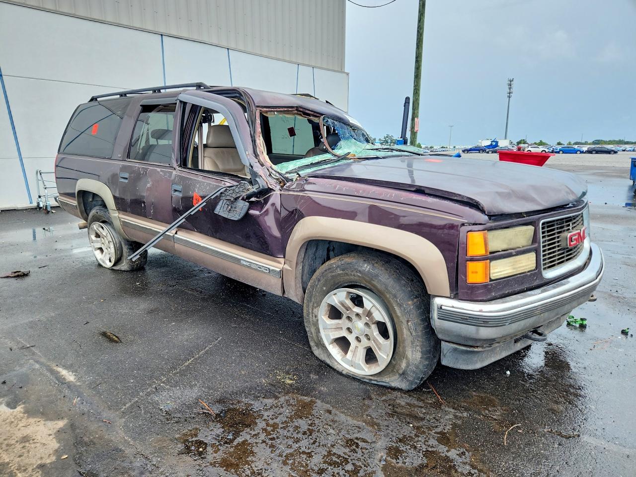 1997 Gmc Suburban K1500 Purple vin: 1GKFK16R6VJ751674