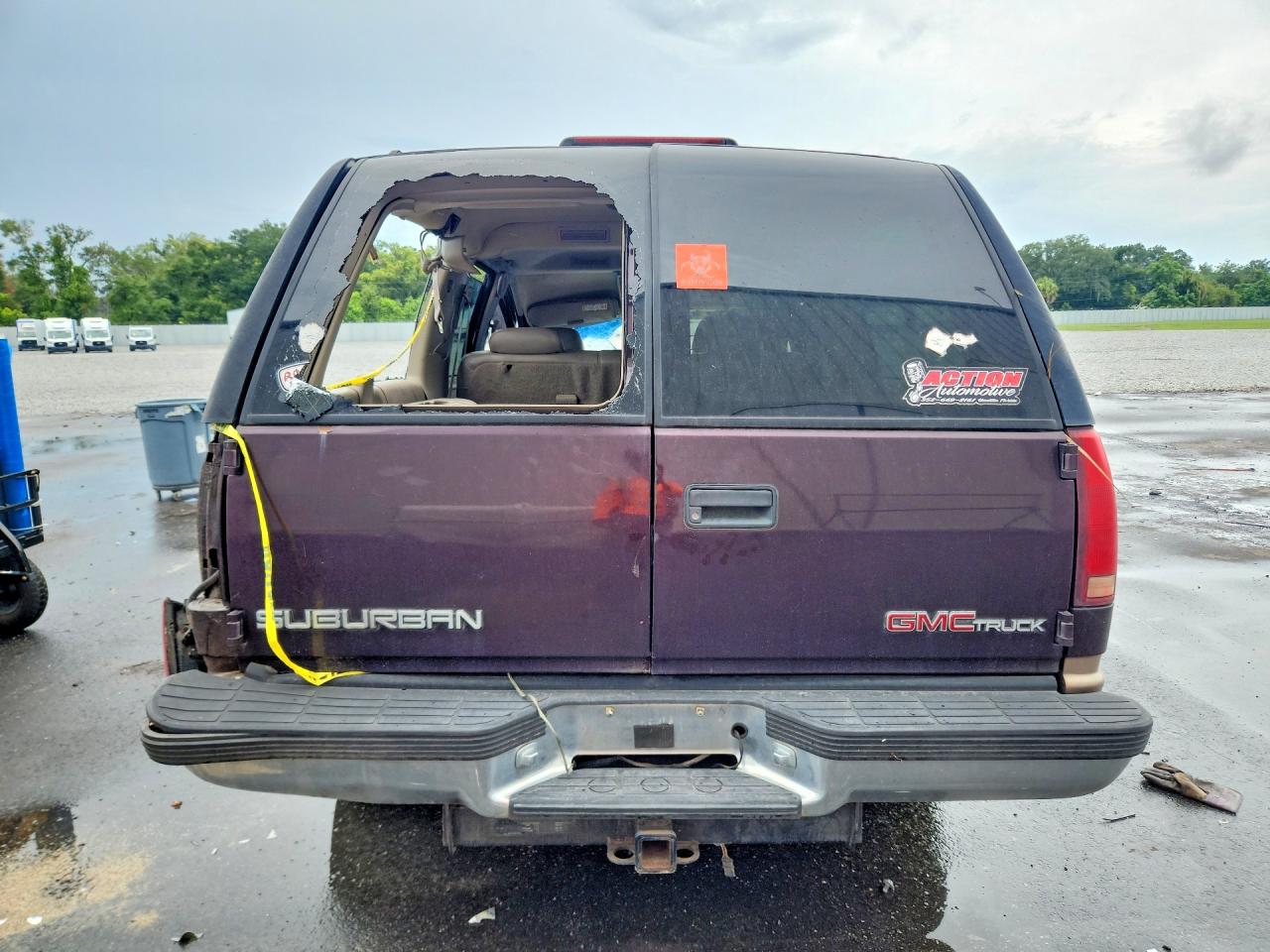 1997 Gmc Suburban K1500 Purple vin: 1GKFK16R6VJ751674