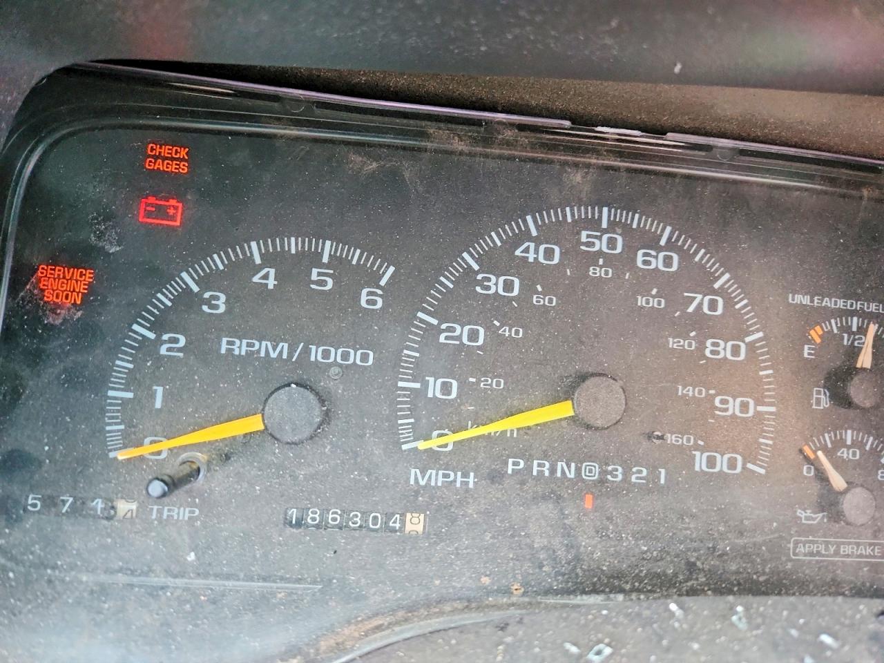 1997 Gmc Suburban K1500 Purple vin: 1GKFK16R6VJ751674