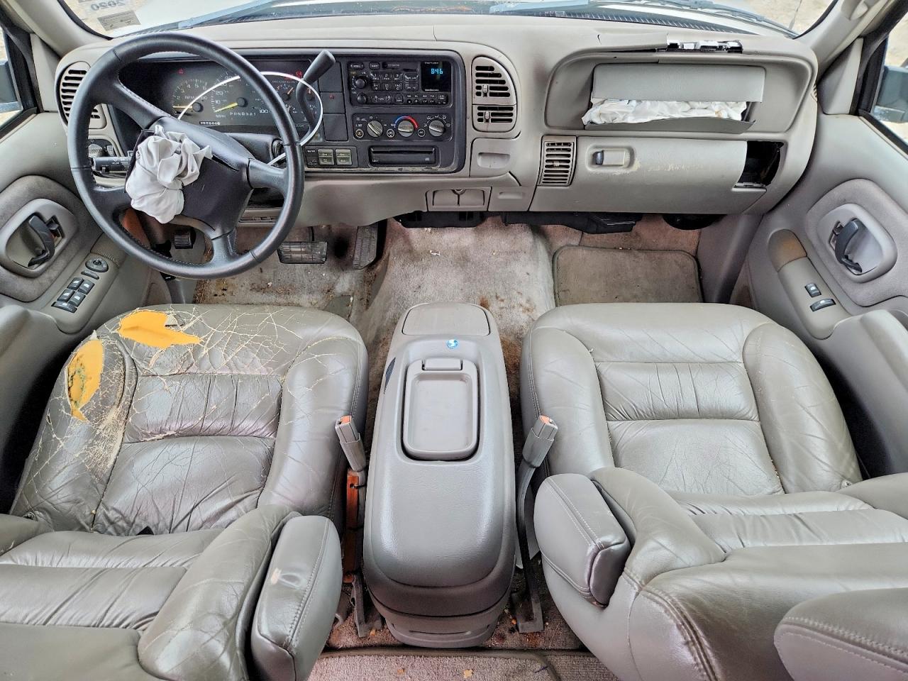 1998 Gmc Suburban K1500 Желто-коричневый vin: 1GKFK16R9WJ706035