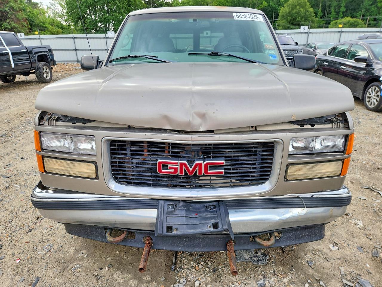 1998 Gmc Suburban K1500 Желто-коричневый vin: 1GKFK16R9WJ706035