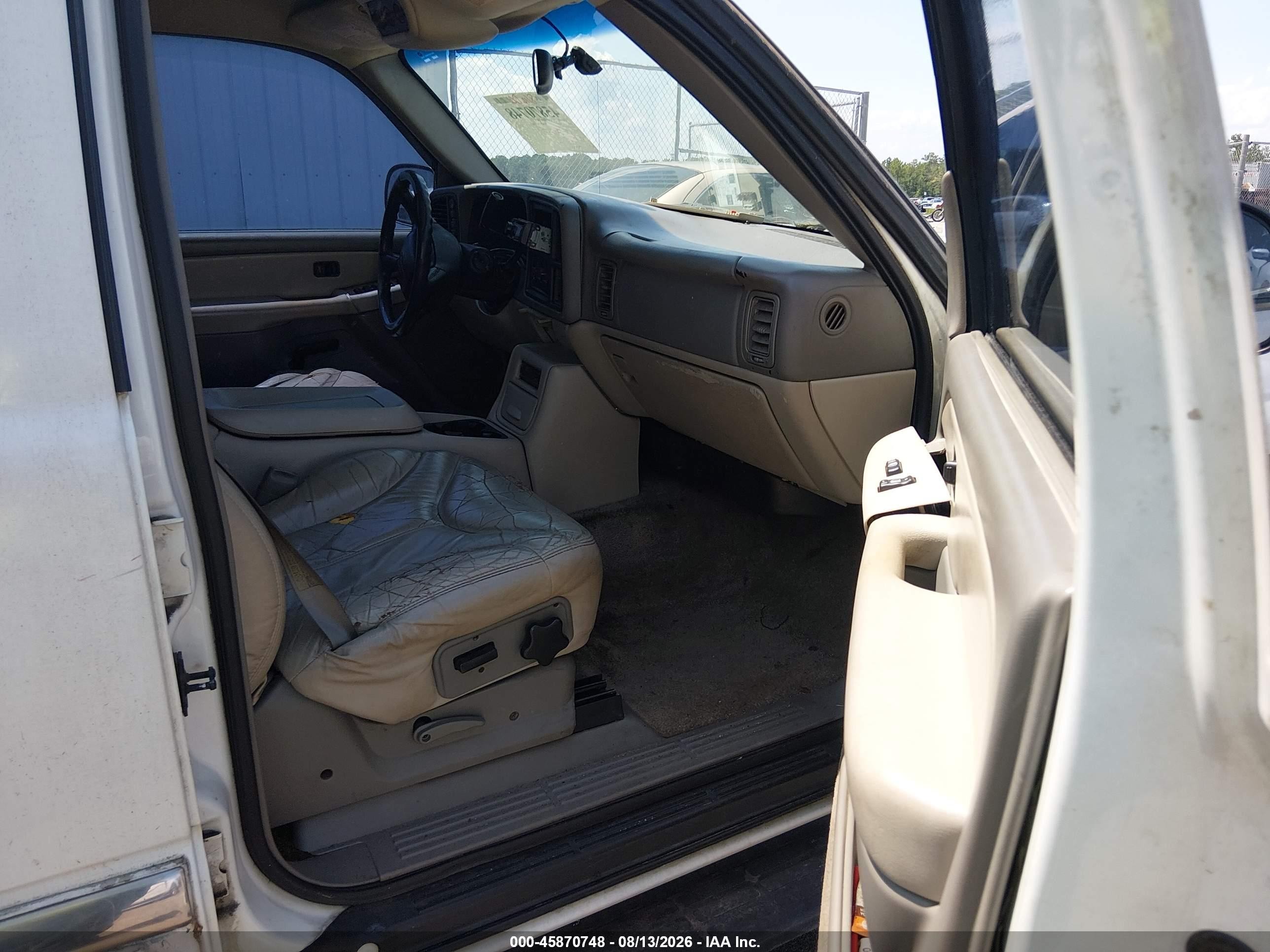 2001 Gmc Yukon Xl 1500 Slt White vin: 1GKFK16T31J218249