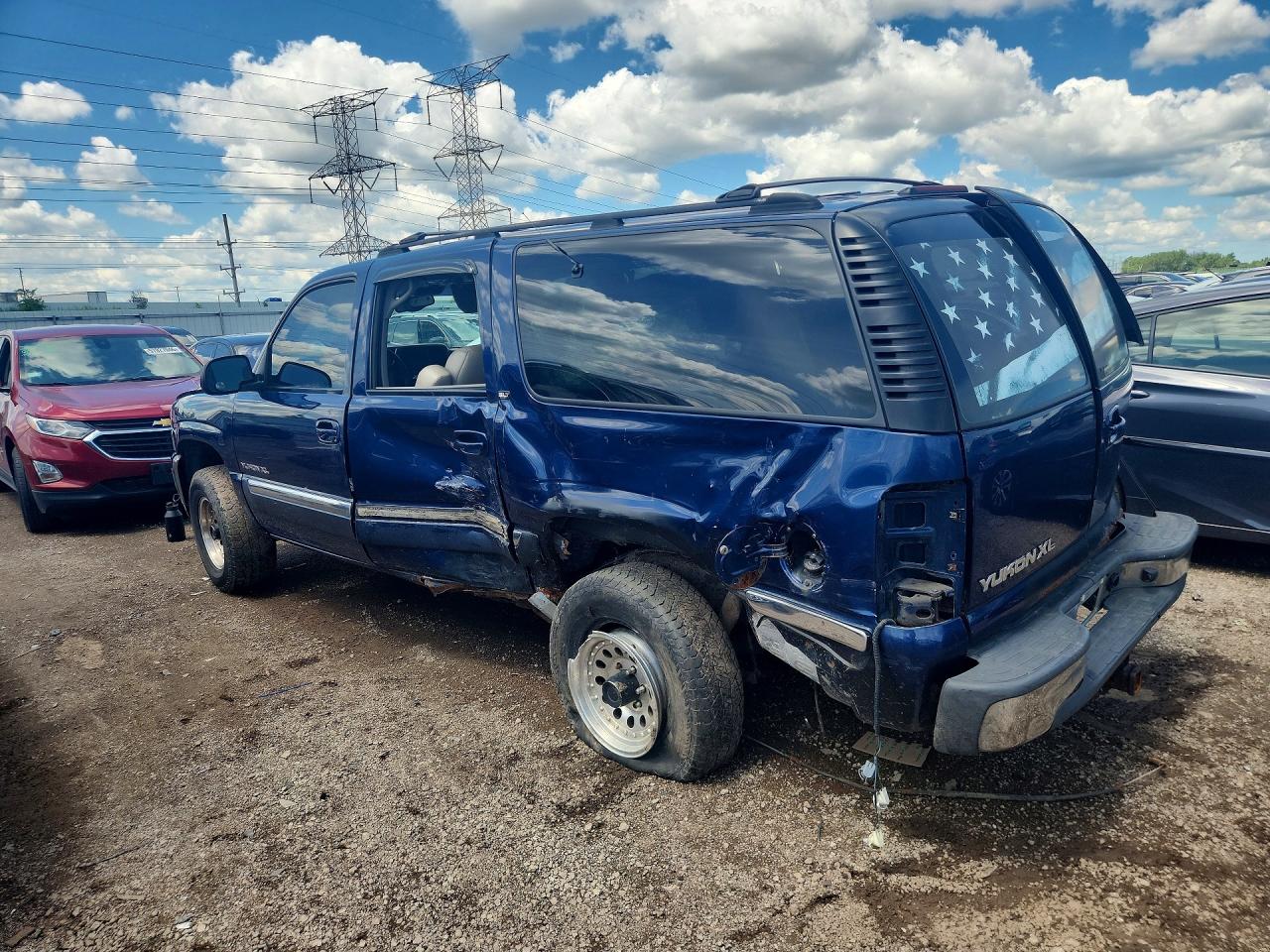 2001 Gmc Yukon Xl K1500 Blue vin: 1GKFK16T41J201329