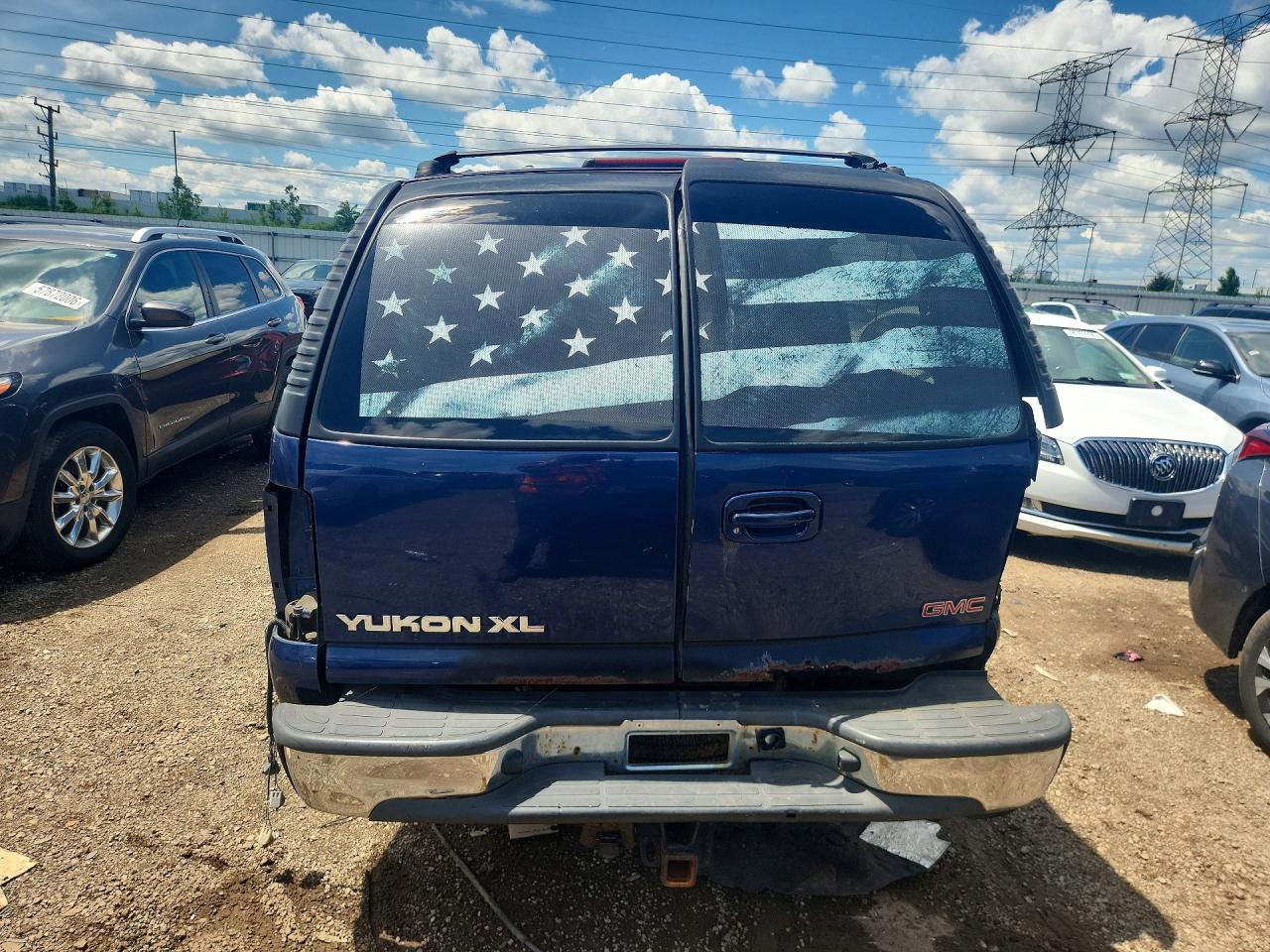 2001 Gmc Yukon Xl K1500 Blue vin: 1GKFK16T41J201329