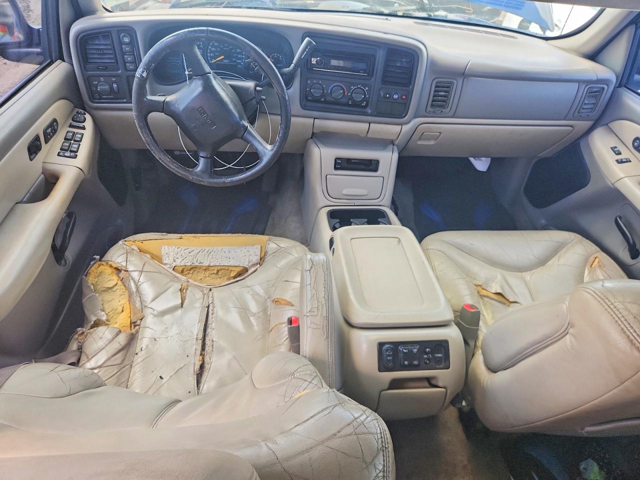 2001 Gmc Yukon Xl K1500 Blue vin: 1GKFK16T41J201329
