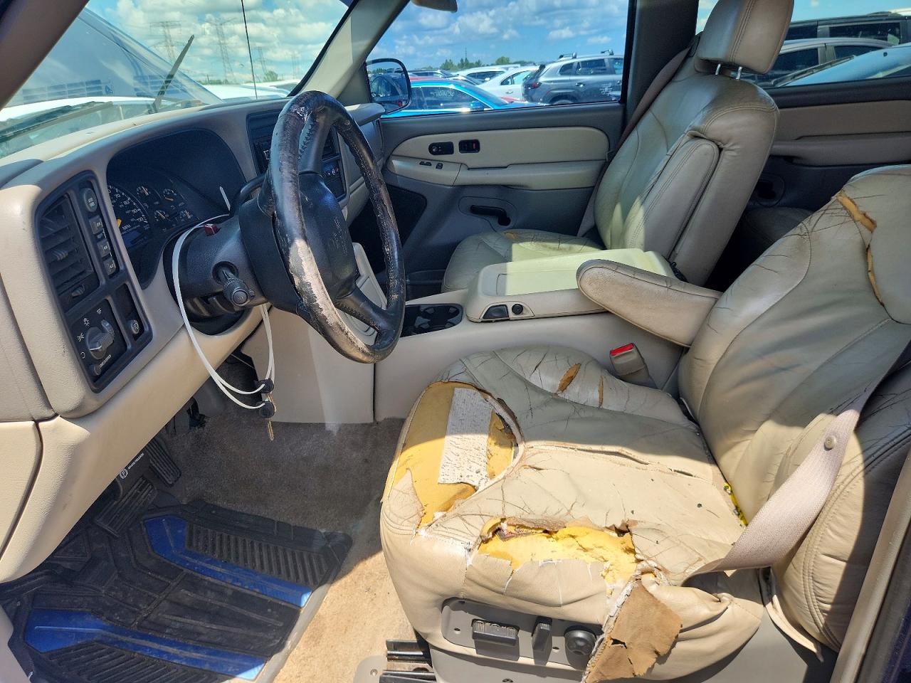 2001 Gmc Yukon Xl K1500 Blue vin: 1GKFK16T41J201329