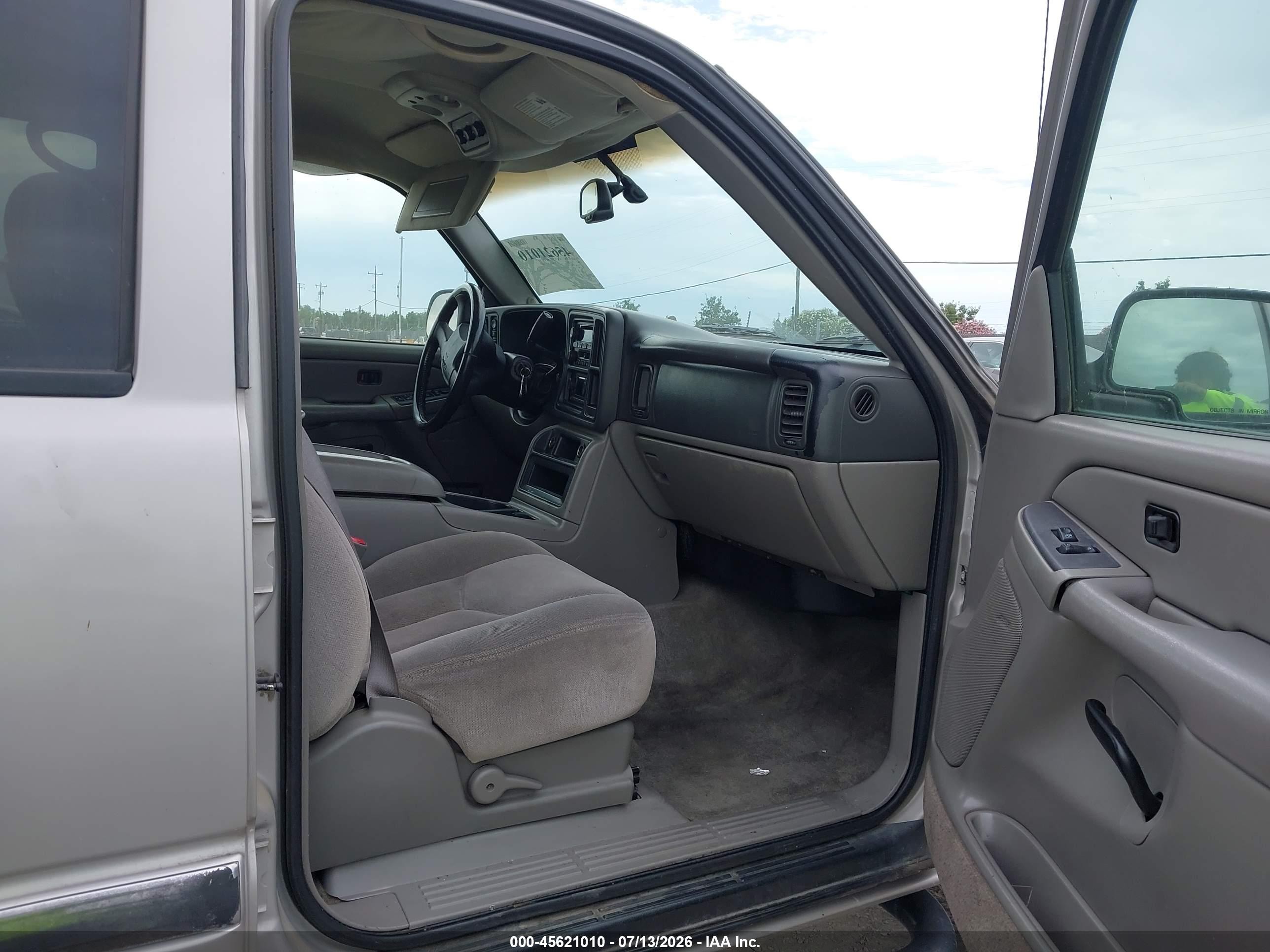 2004 Gmc Yukon Xl 1500 Sle Gray vin: 1GKFK16T74J138036