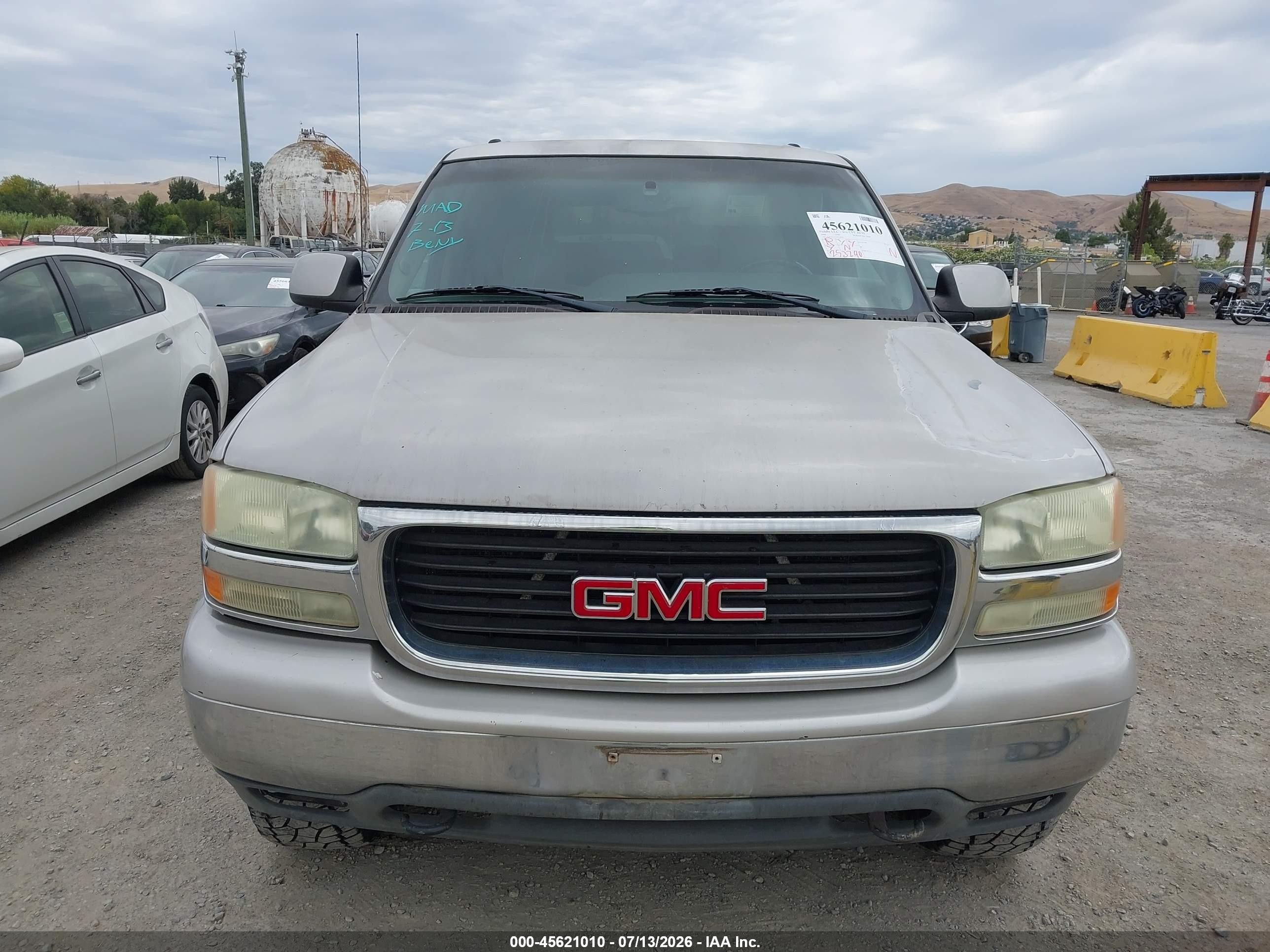 2004 Gmc Yukon Xl 1500 Sle Gray vin: 1GKFK16T74J138036