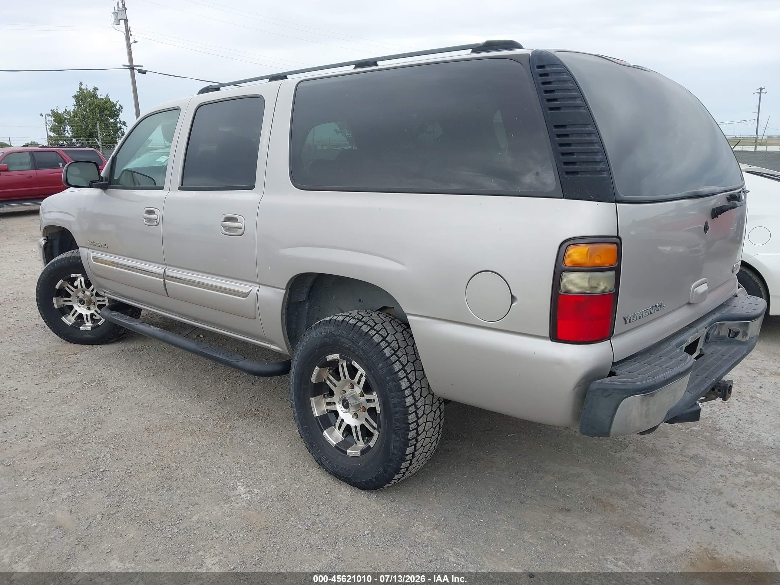2004 Gmc Yukon Xl 1500 Sle Gray vin: 1GKFK16T74J138036