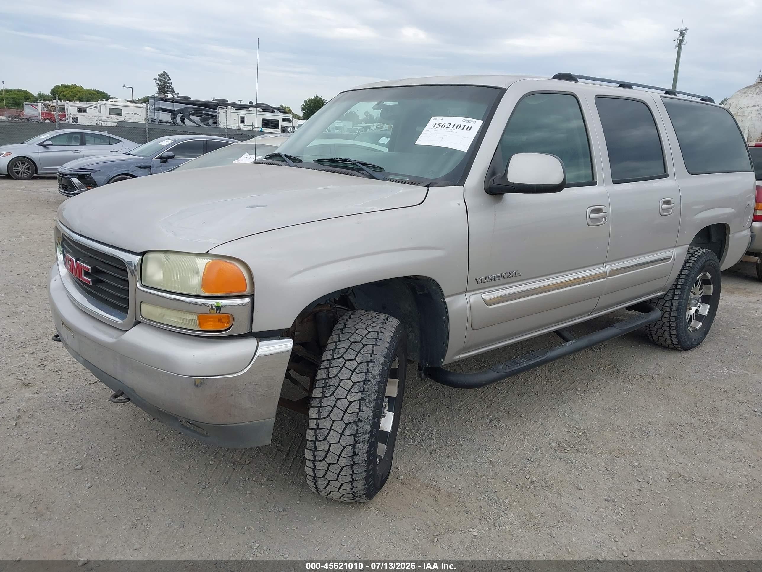 2004 Gmc Yukon Xl 1500 Sle Gray vin: 1GKFK16T74J138036