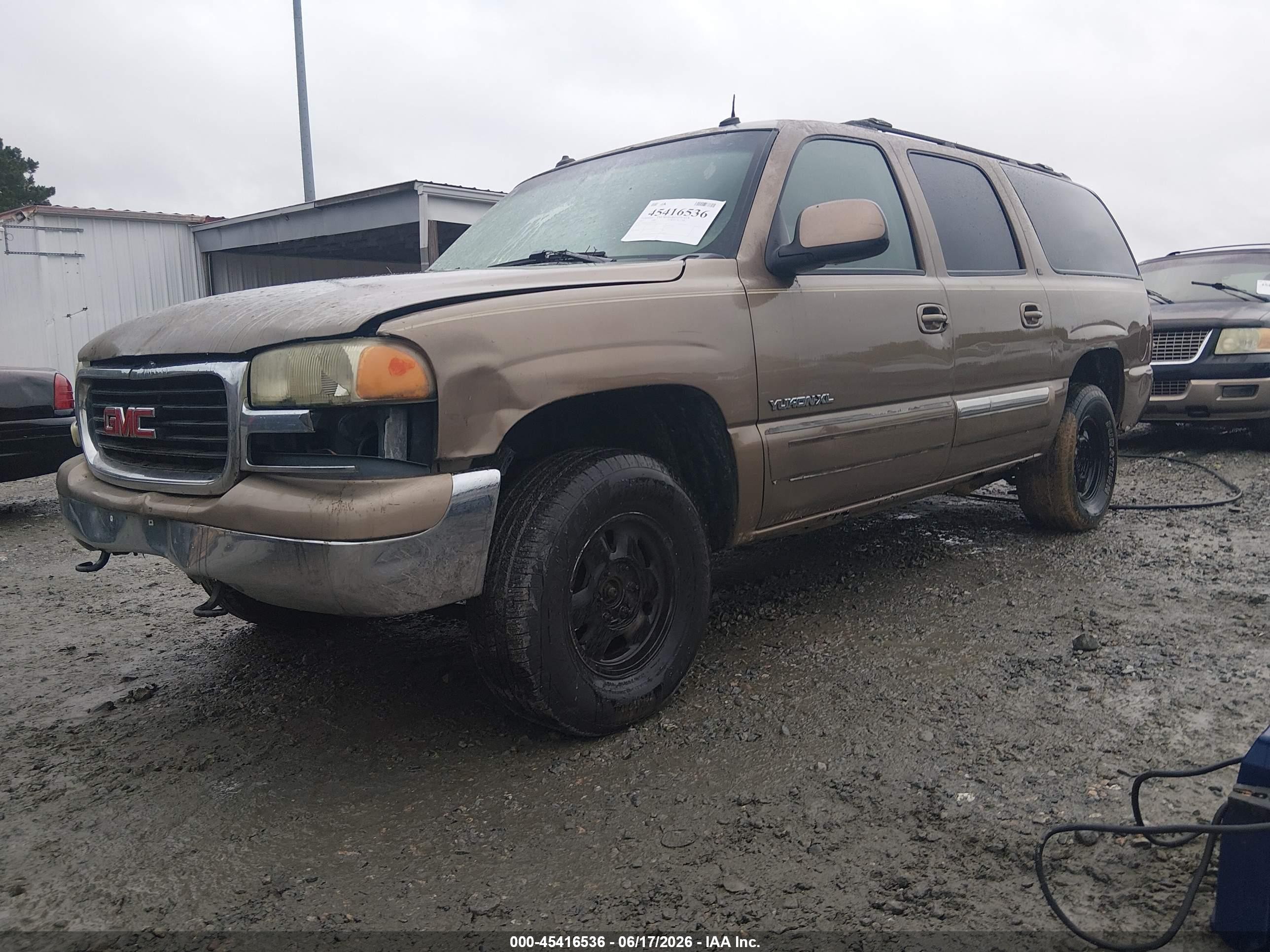 2003 Gmc Yukon Xl 1500 Slt Beige vin: 1GKFK16Z13J247580