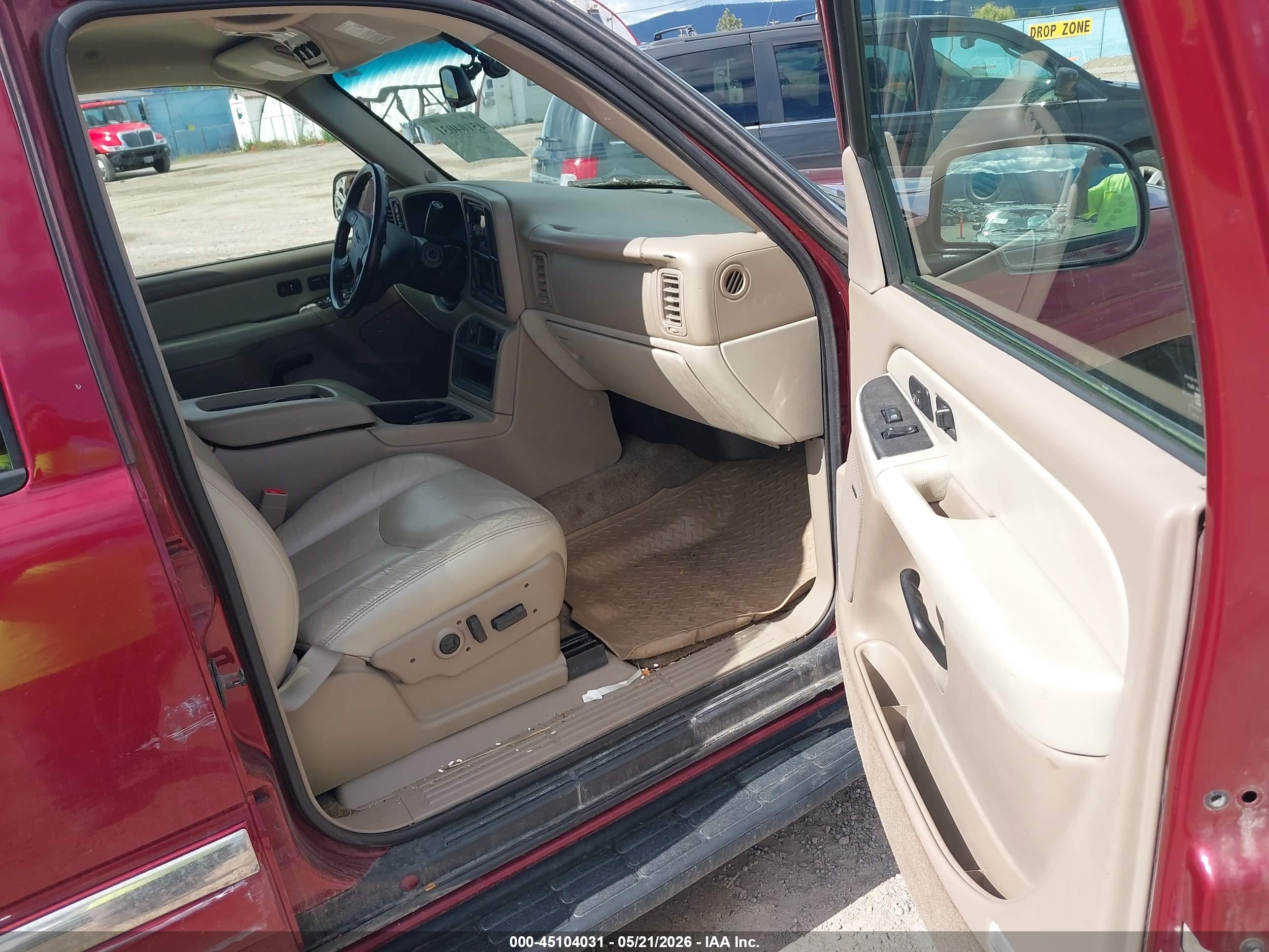 2003 Gmc Yukon Xl 1500 Slt Красный vin: 1GKFK16Z23J268924