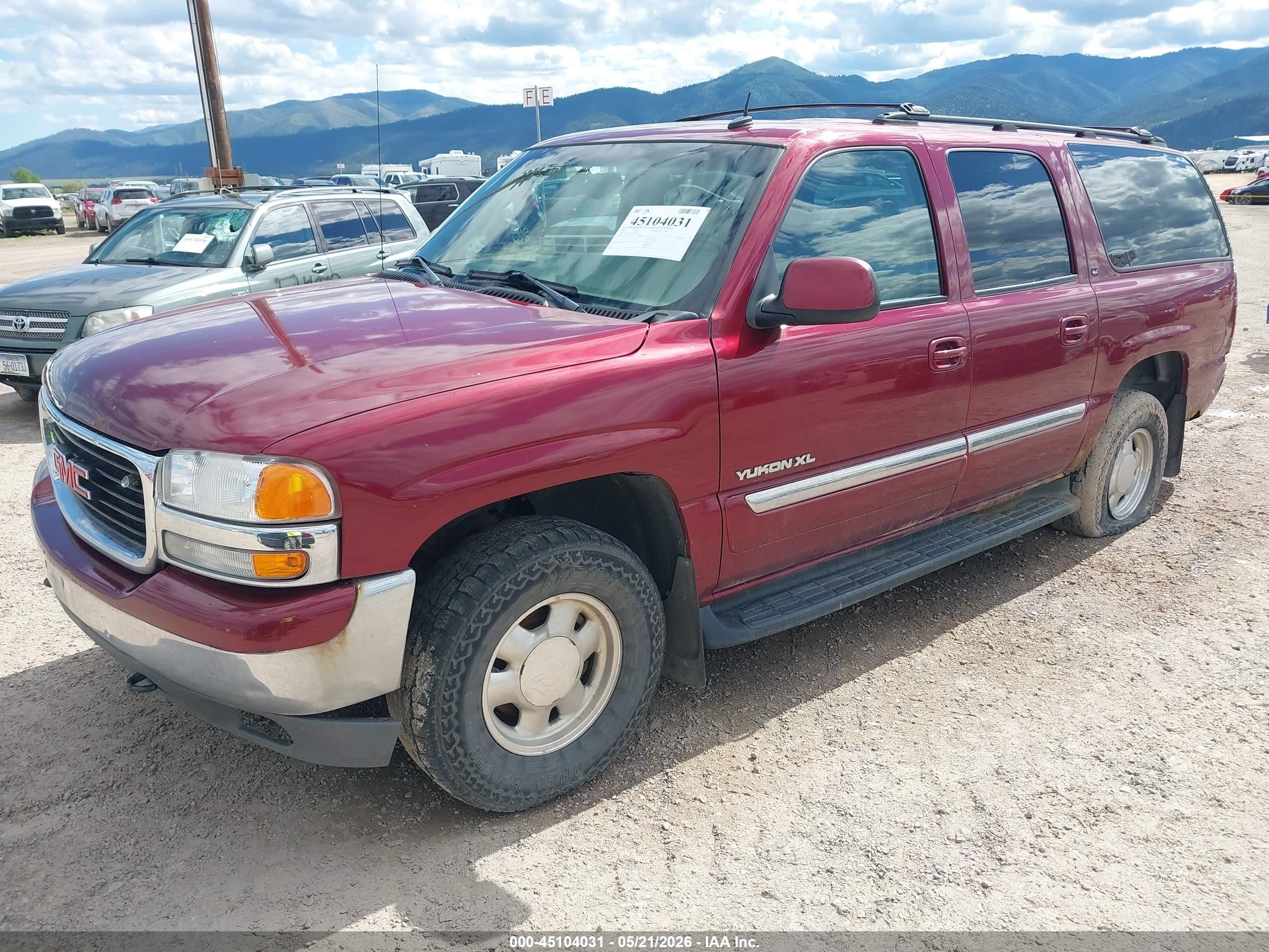 2003 Gmc Yukon Xl 1500 Slt Красный vin: 1GKFK16Z23J268924
