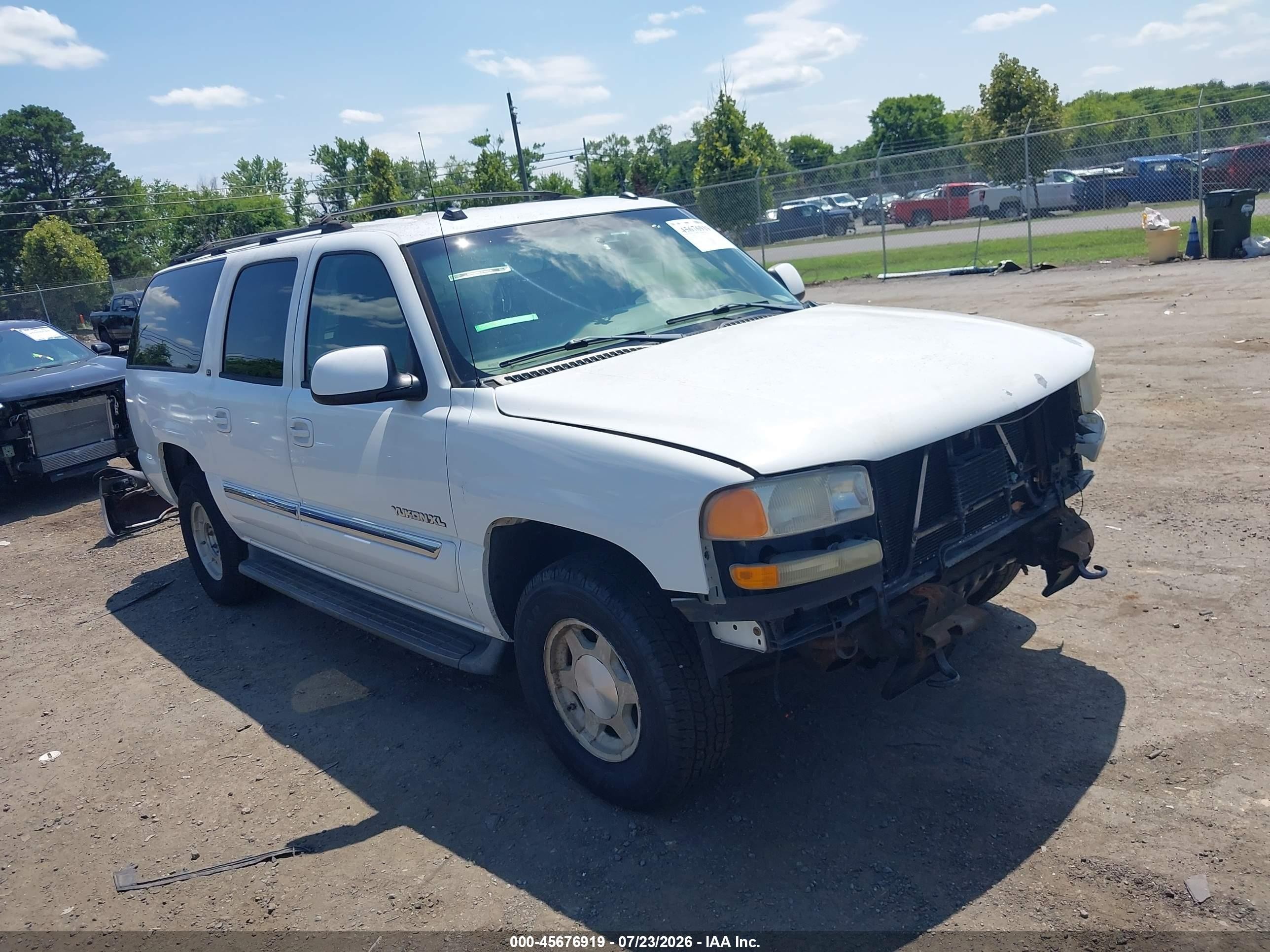 2005 Gmc Yukon Xl 1500 Slt Белый vin: 1GKFK16Z35J203311